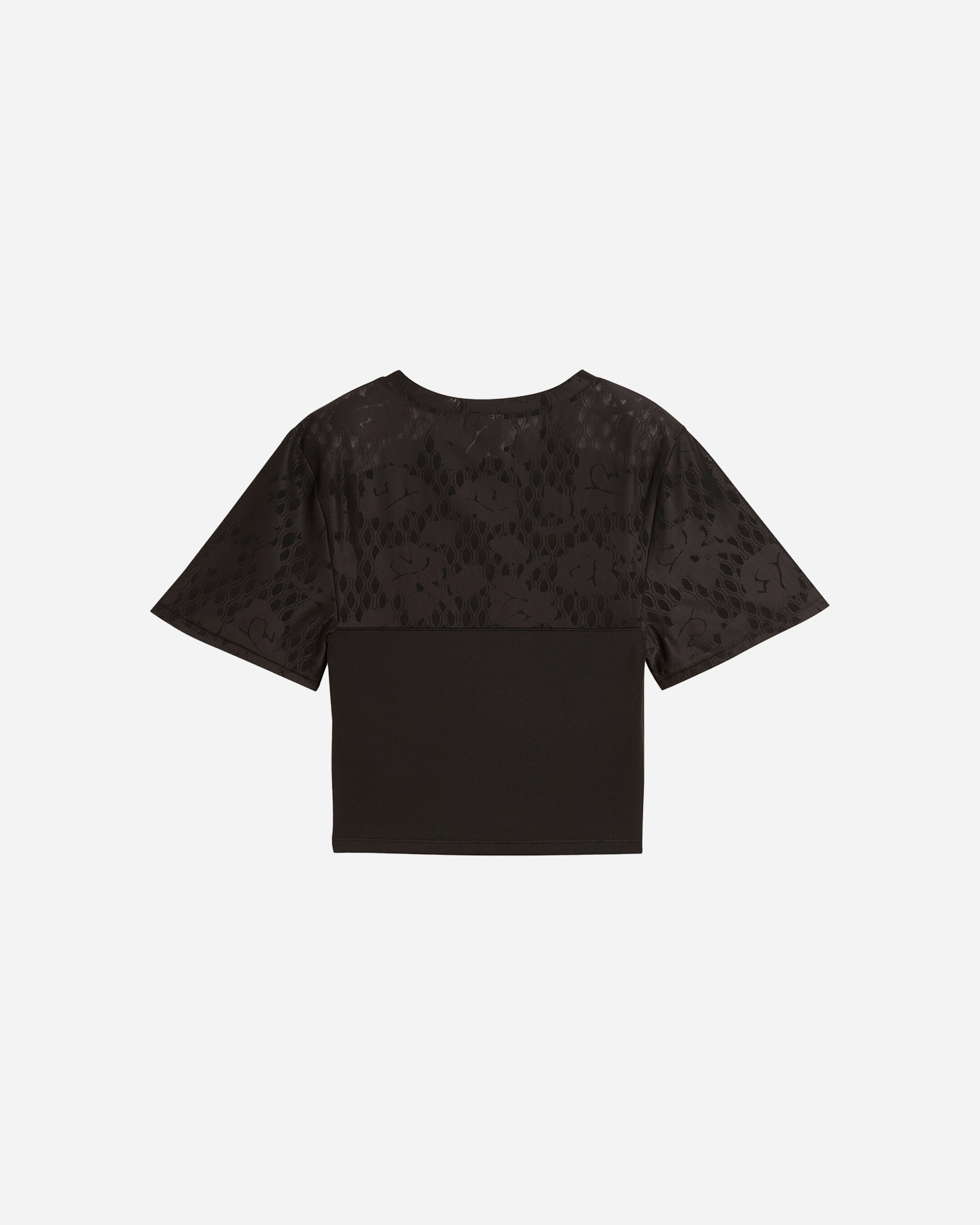 T-shirt training PUMA CROP W - Nero - 1 | Cisalfa Sport