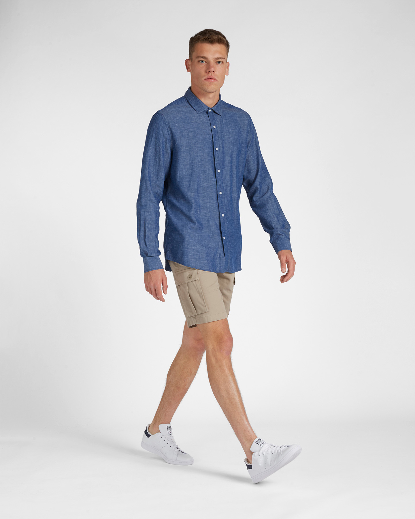 Camicia BEST COMPANY URBAN STYLE M - Blu - 3 | Cisalfa Sport