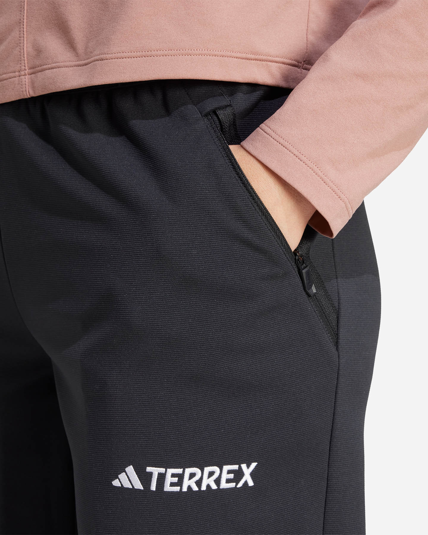 Pantalone outdoor ADIDAS BASIC W - Nero - 5 | Cisalfa Sport