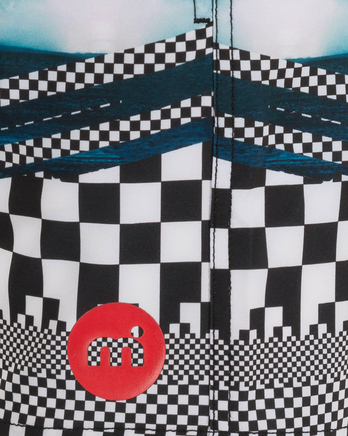 Boardshort mare MISTRAL GEOMETRIC WAVE JR - Azzurro - 2 | Cisalfa Sport