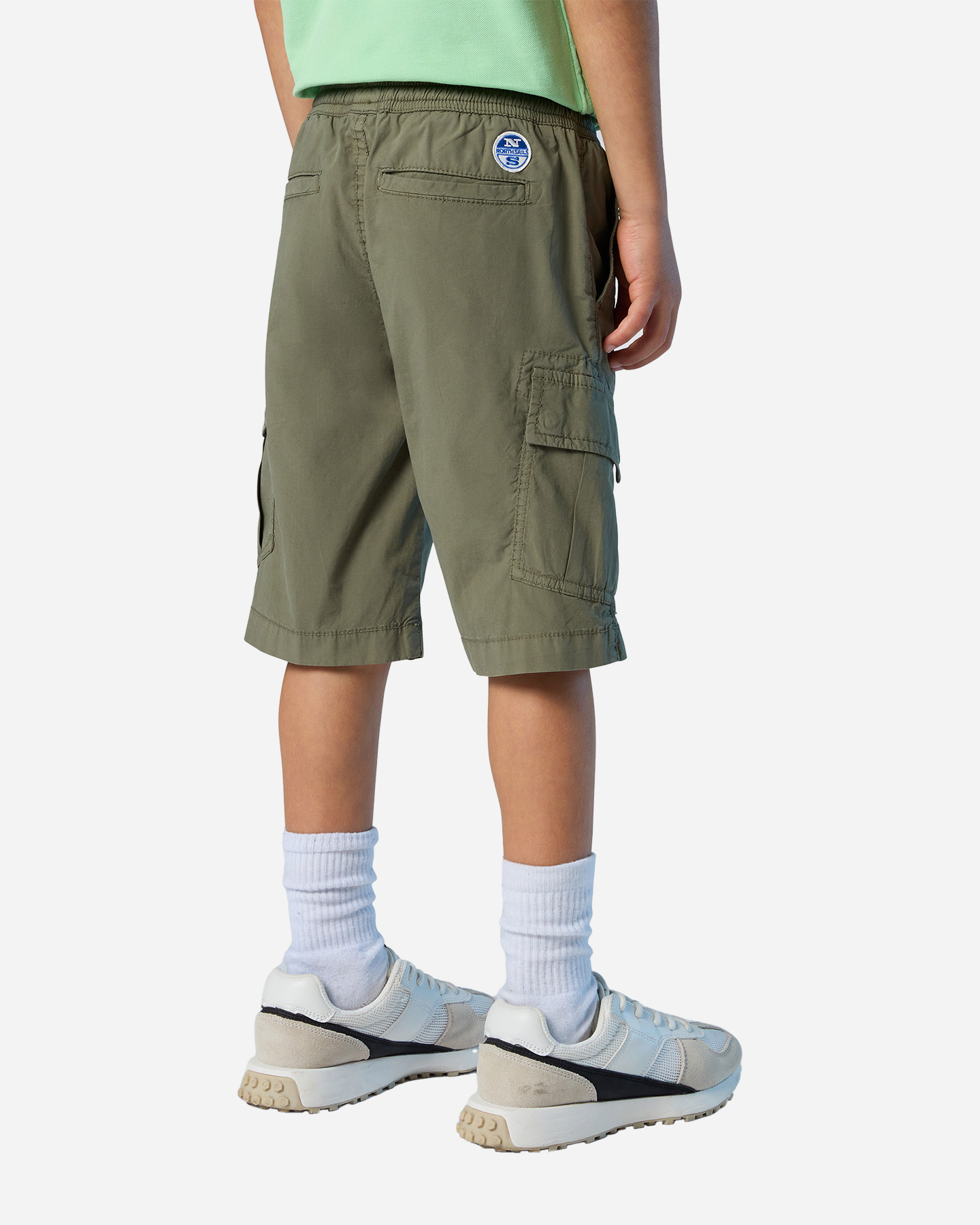 Bermuda NORTH SAILS CARGO POP JR - Verde - 2 | Cisalfa Sport