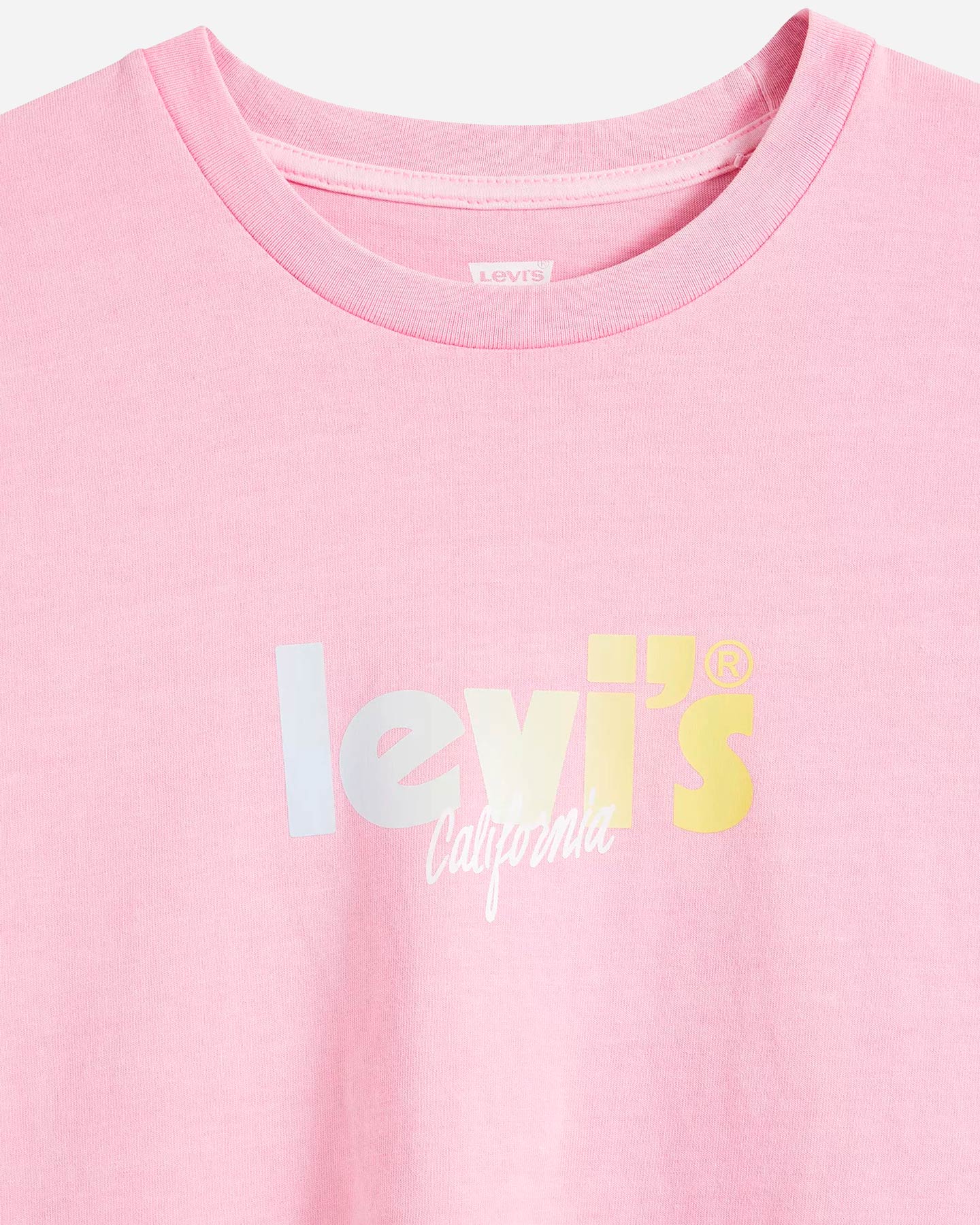 T-shirt LEVI'S LOGO POSTER W - Rosa - 5 | Cisalfa Sport