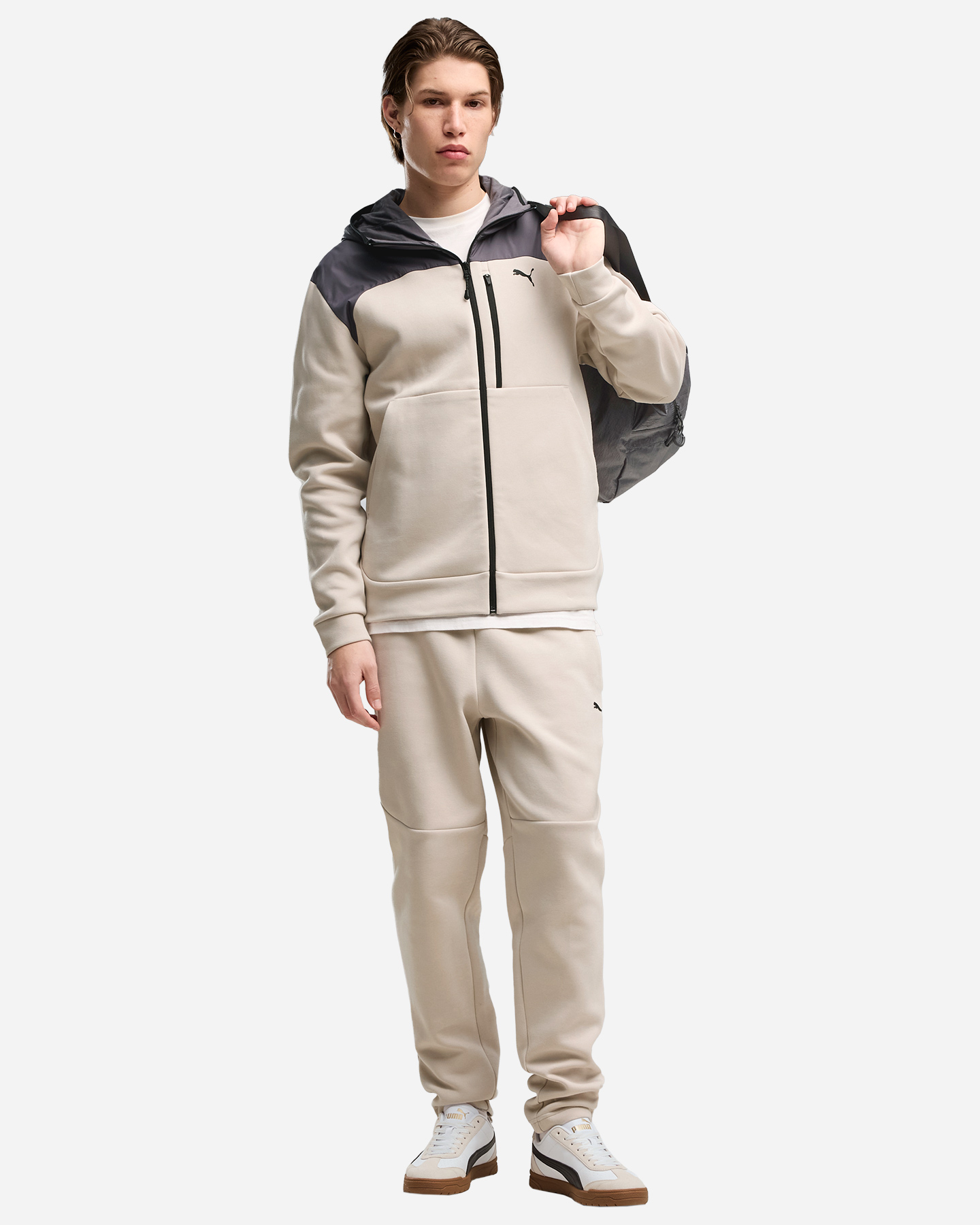 Felpa PUMA TECH M - Bianco - 4 | Cisalfa Sport