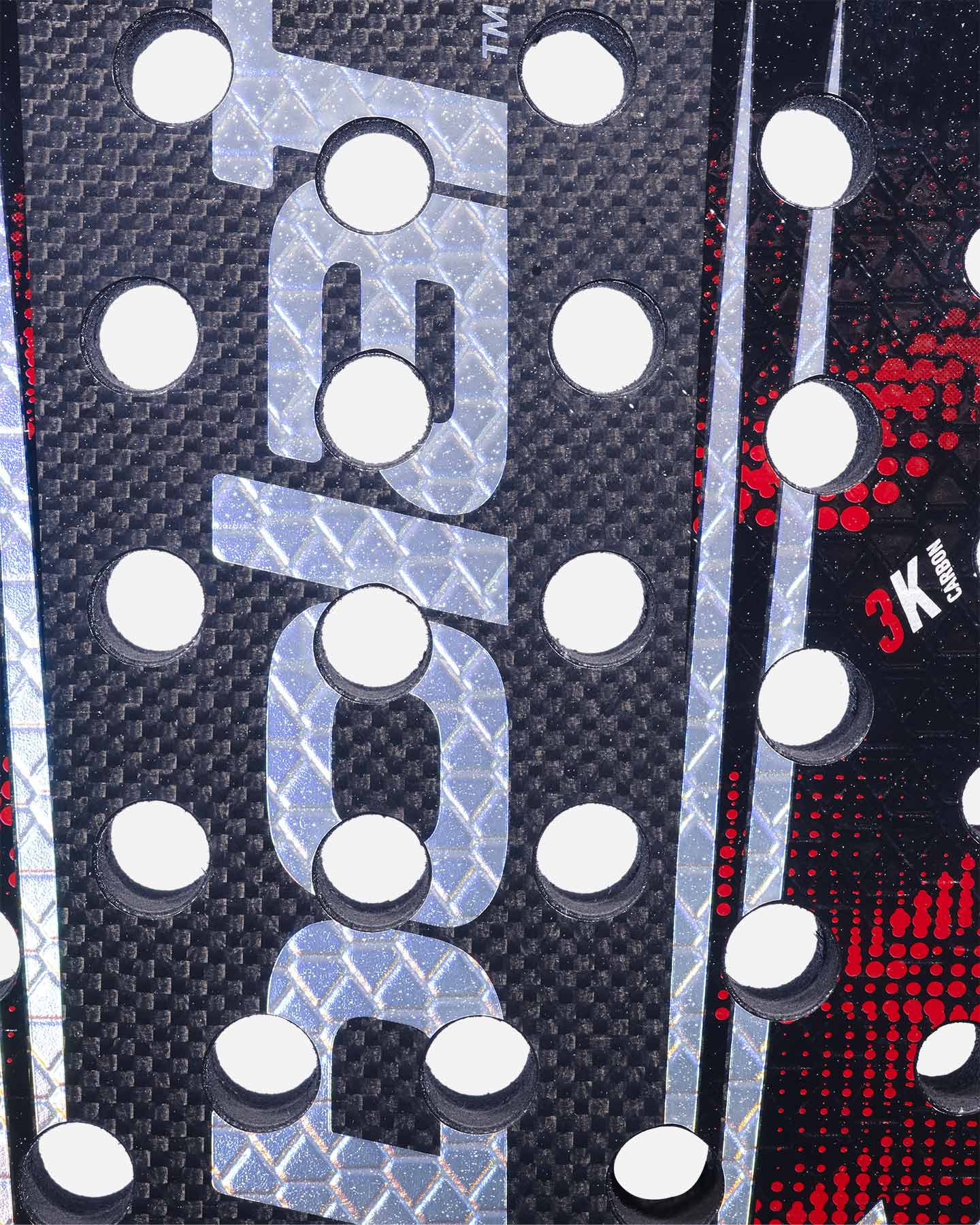 Racchetta padel performance BABOLAT TECHNICAL VIPER 3.0  - Rosso - 4 | Cisalfa Sport