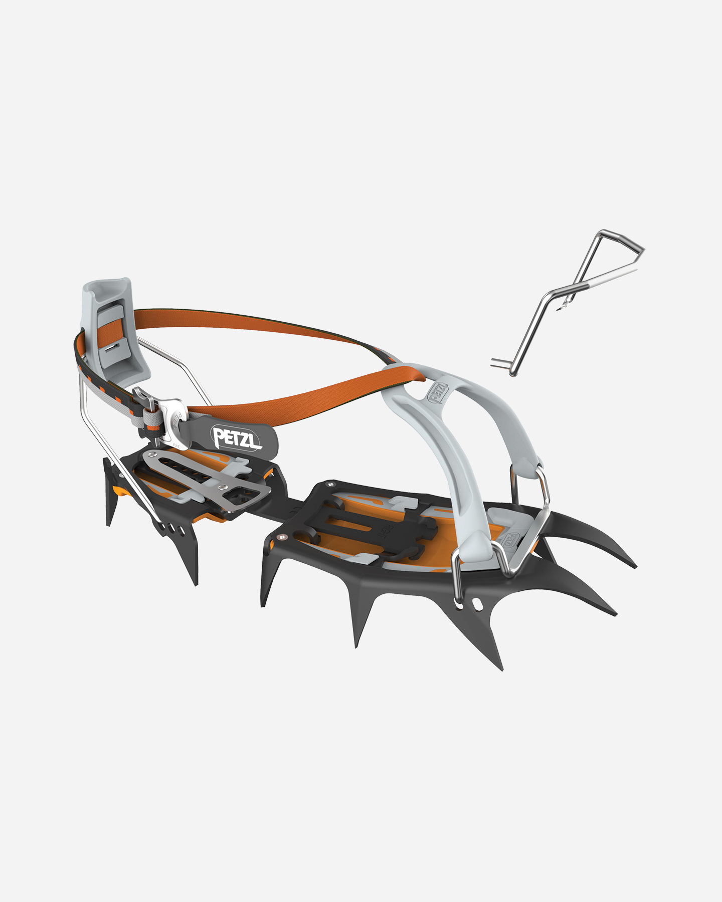 Ramponi PETZL VASAK LL SEMIAUTOMATICO  - Color mix - 0 | Cisalfa Sport