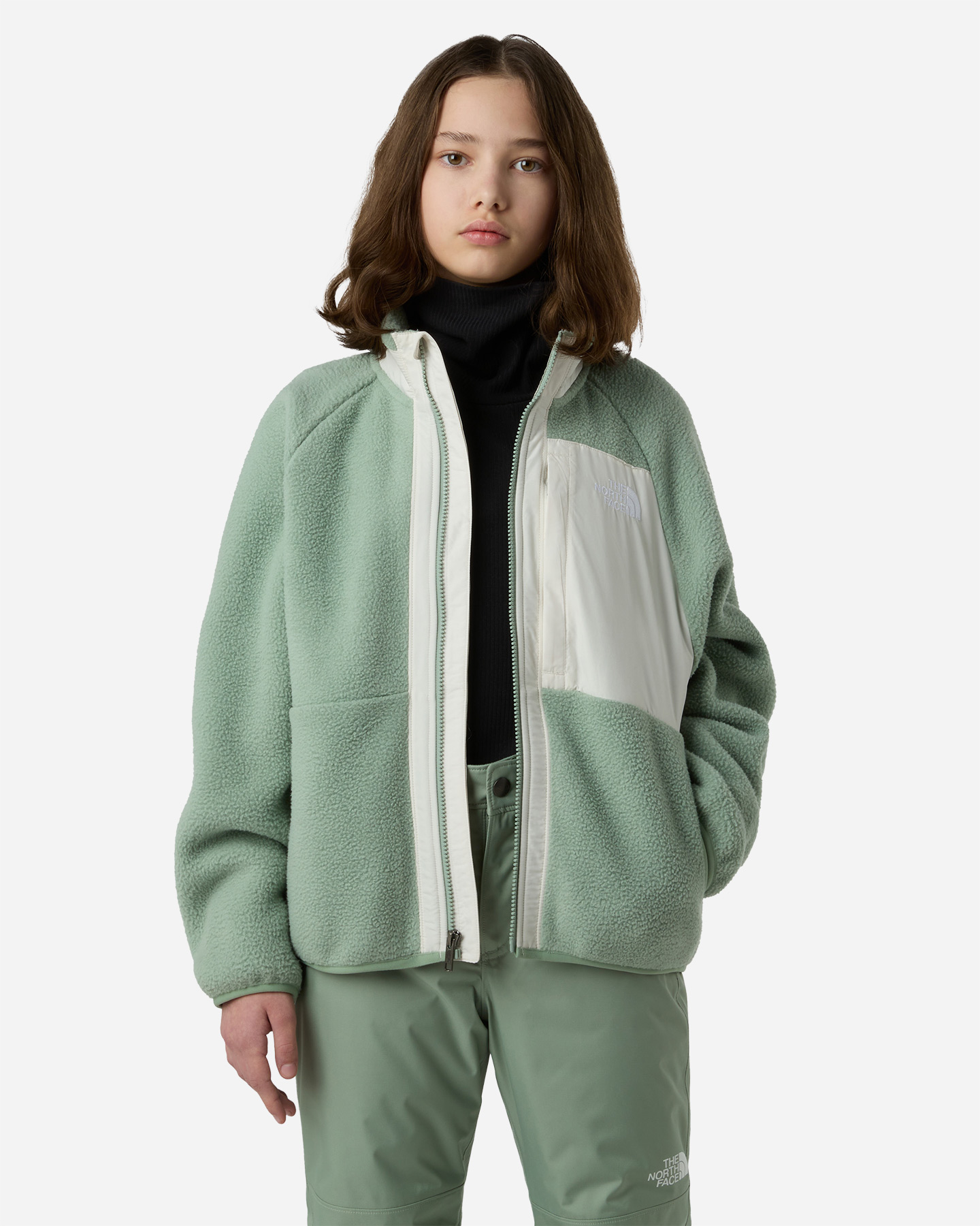 Felpa THE NORTH FACE YUMIORI JR - Verde - 2 | Cisalfa Sport