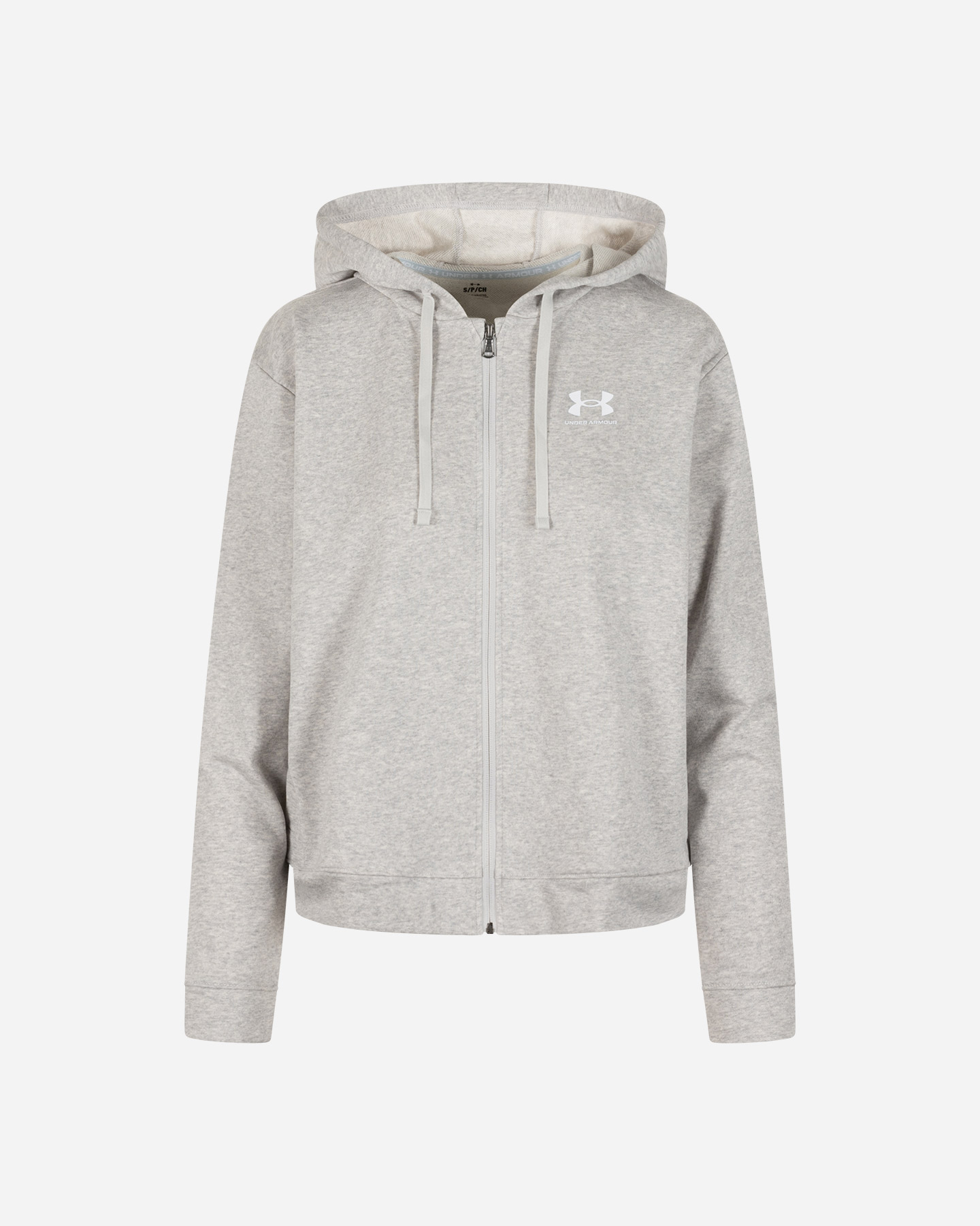 Felpa UNDER ARMOUR RIVAL TERRY W - Grigio - 0 | Cisalfa Sport