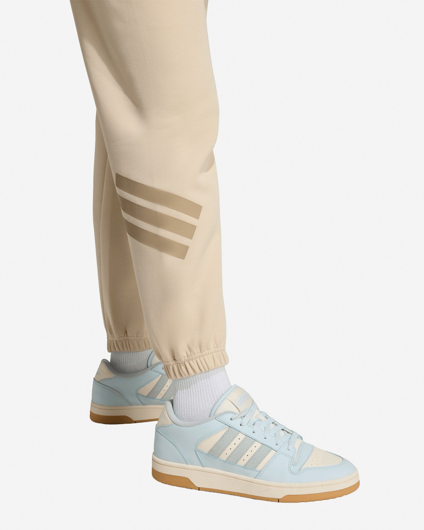 Pantalone ADIDAS FUTURE ICONS 3STRIPES W - Beige - 5 | Cisalfa Sport