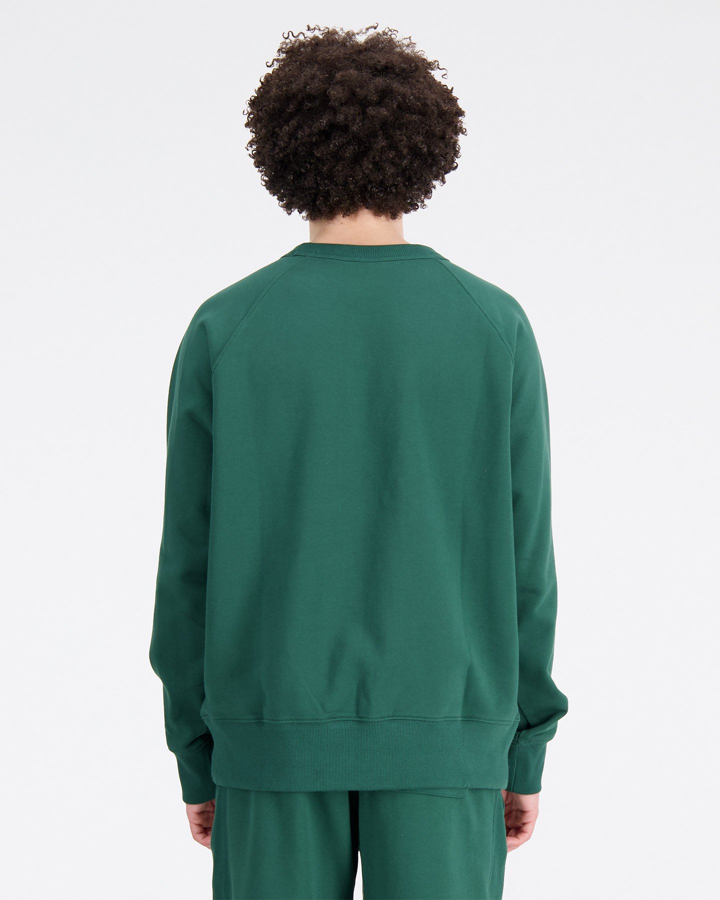 Felpa NEW BALANCE CREW VARSITY M - Verde - 2 | Cisalfa Sport