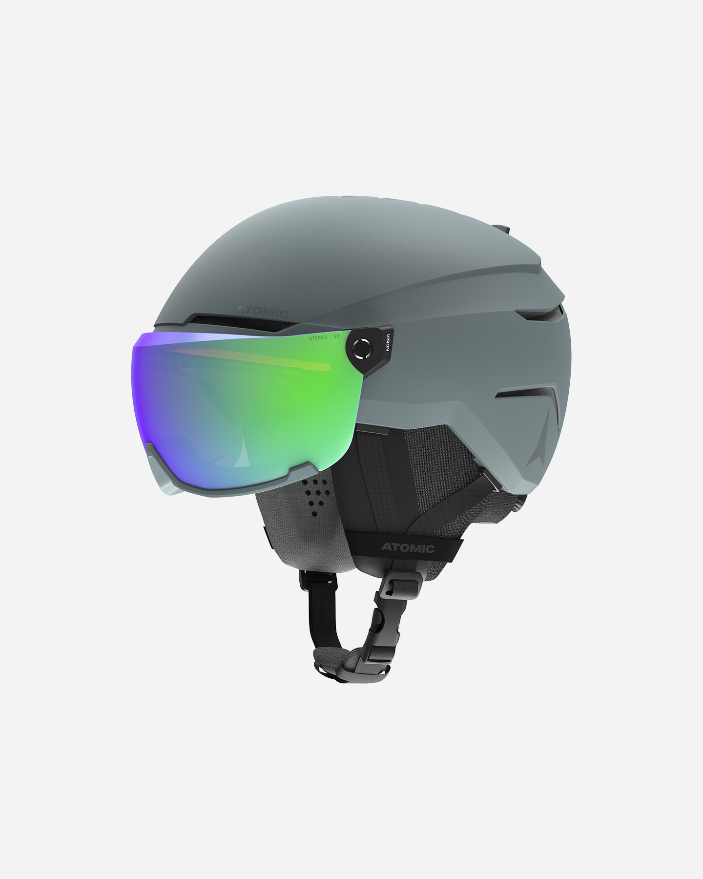 Casco sci ATOMIC SAVOR VISOR STEREO M - Verde - 1 | Cisalfa Sport