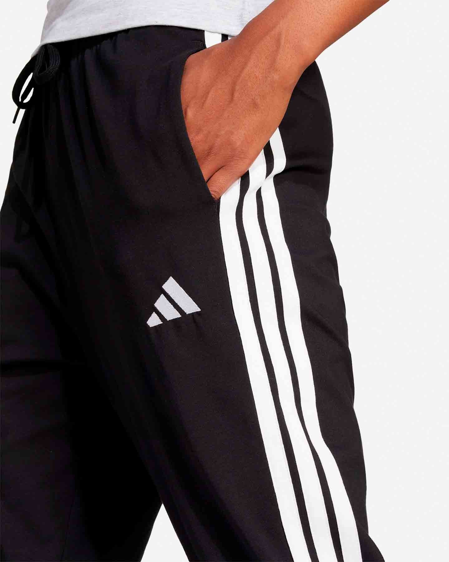 Pantalone ADIDAS ESSENTIALS 3STRIPES W - Nero - 4 | Cisalfa Sport