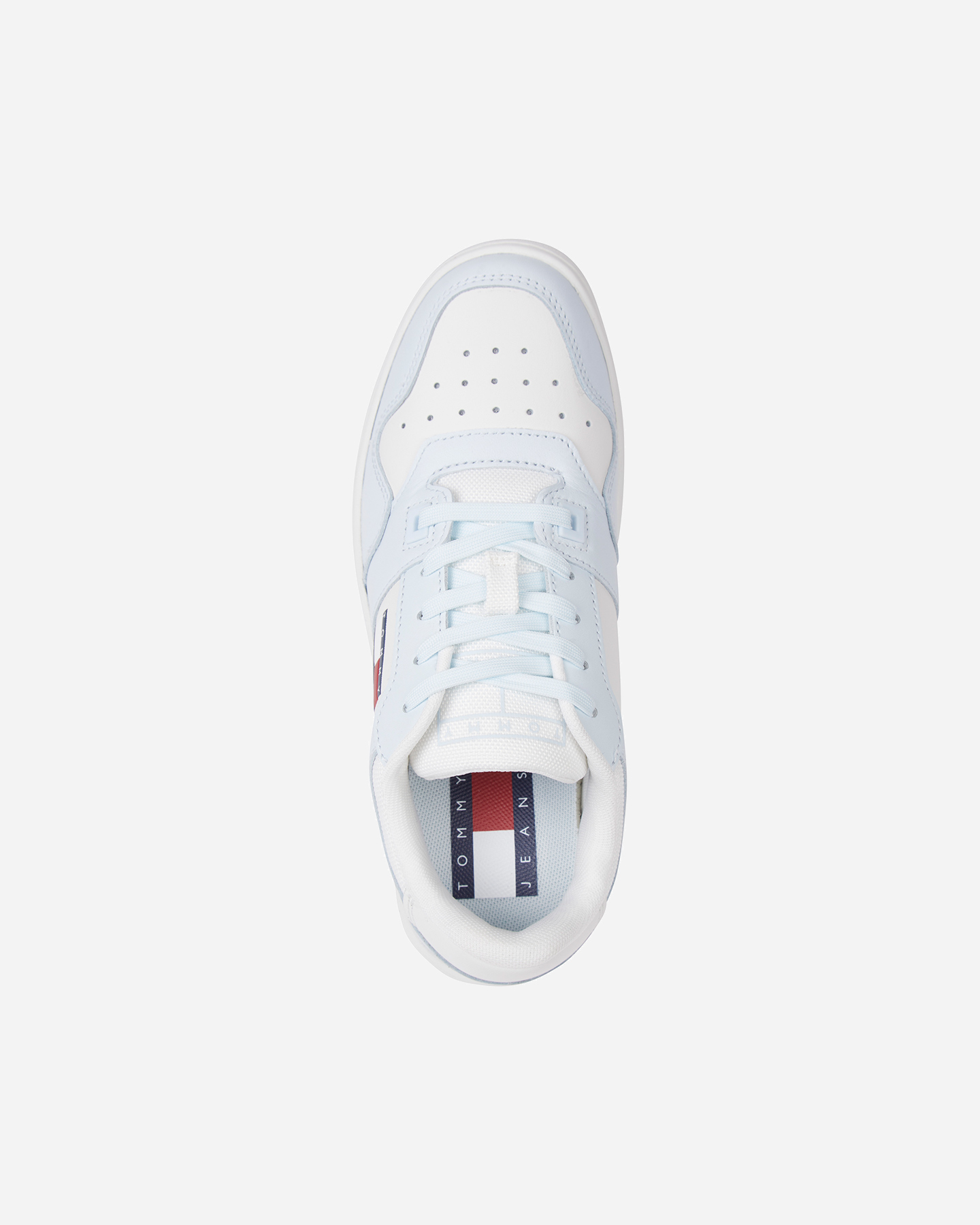 Scarpe sneakers TOMMY HILFIGER RETRO BASKET LEATHER W - Azzurro - 2 | Cisalfa Sport