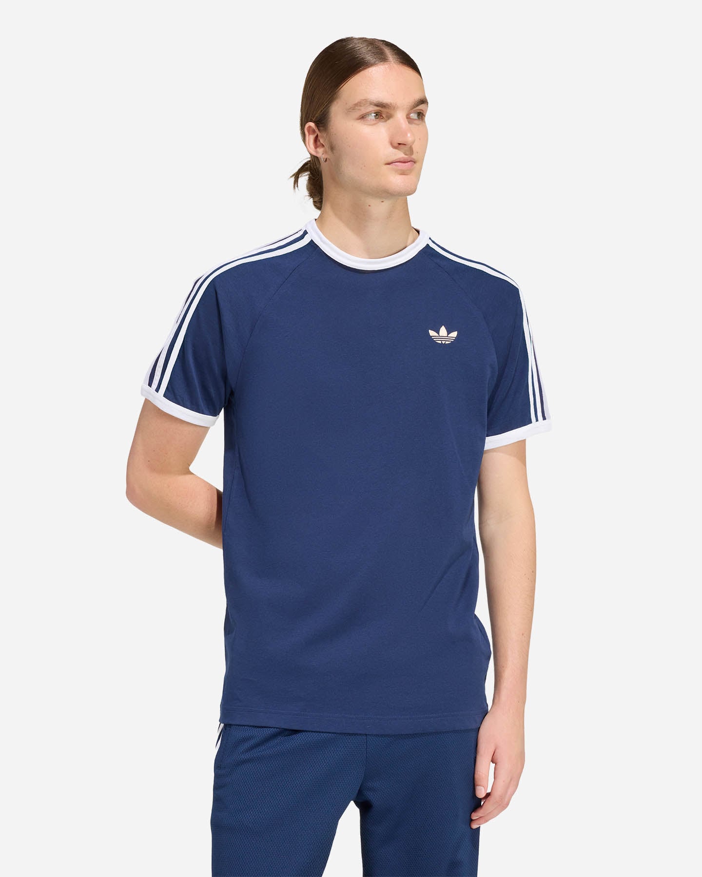 T-shirt ADIDAS ORIGINALS 3STRIPES M - Blu - 1 | Cisalfa Sport