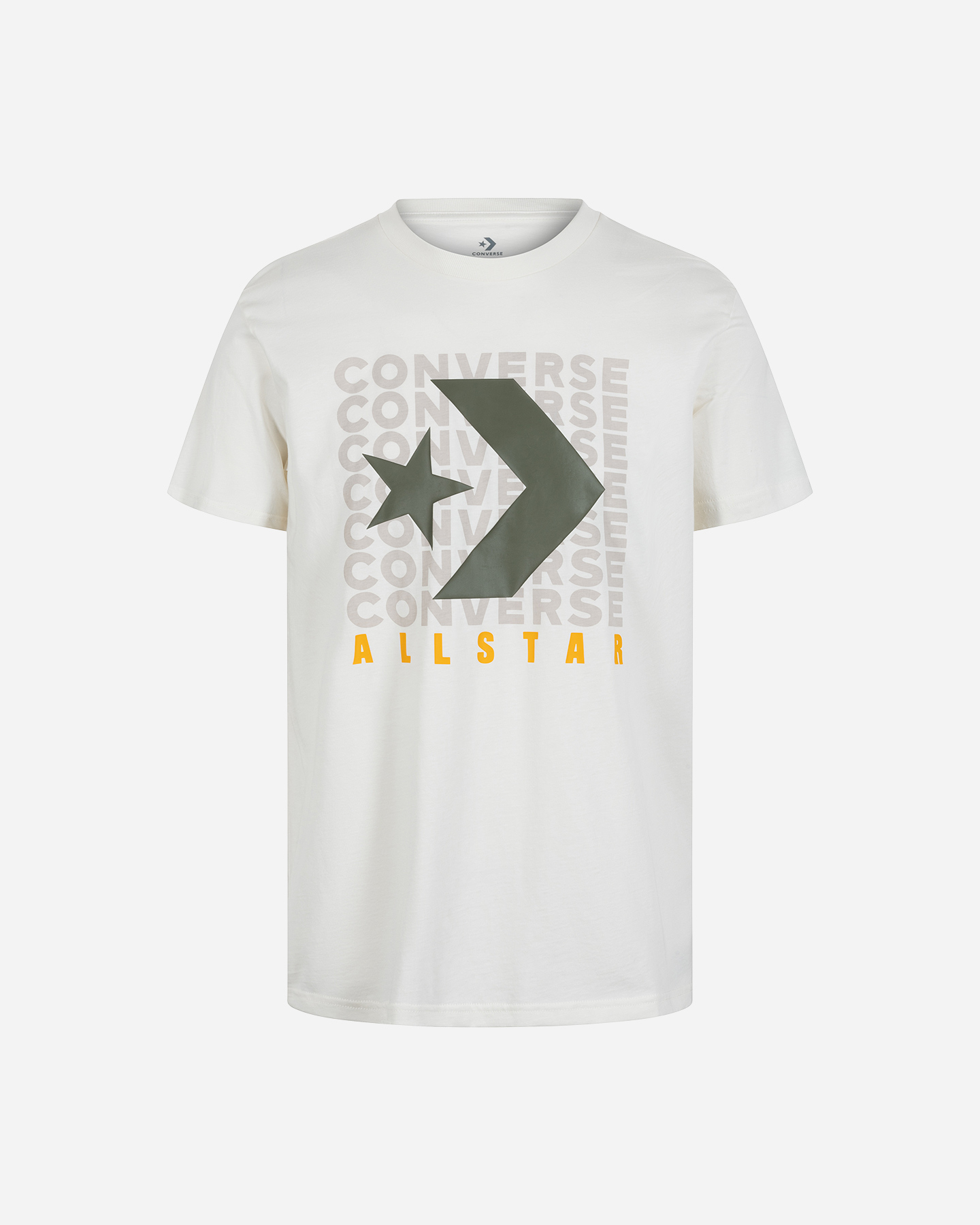 T-shirt CONVERSE STAR CHEVRON LOGO M - Bianco - 0 | Cisalfa Sport