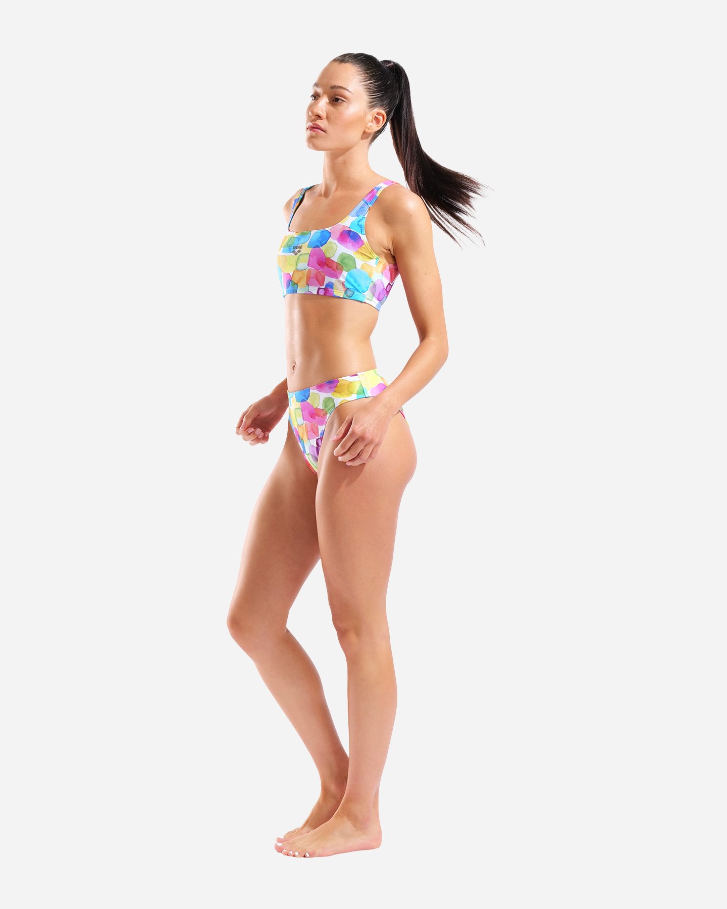 Costume piscina ARENA GLASS TWO PIECES W - Color mix - 2 | Cisalfa Sport