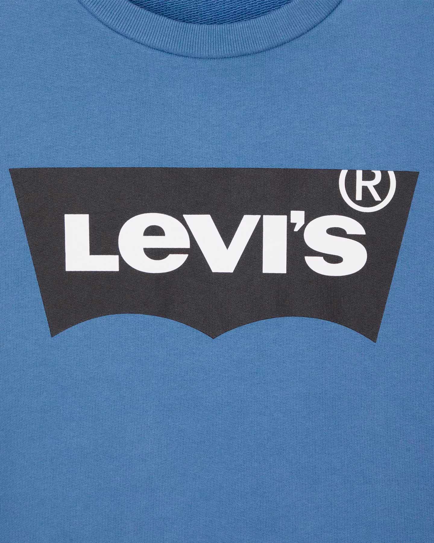 Felpa LEVI'S BATWING M - Blu - 5 | Cisalfa Sport