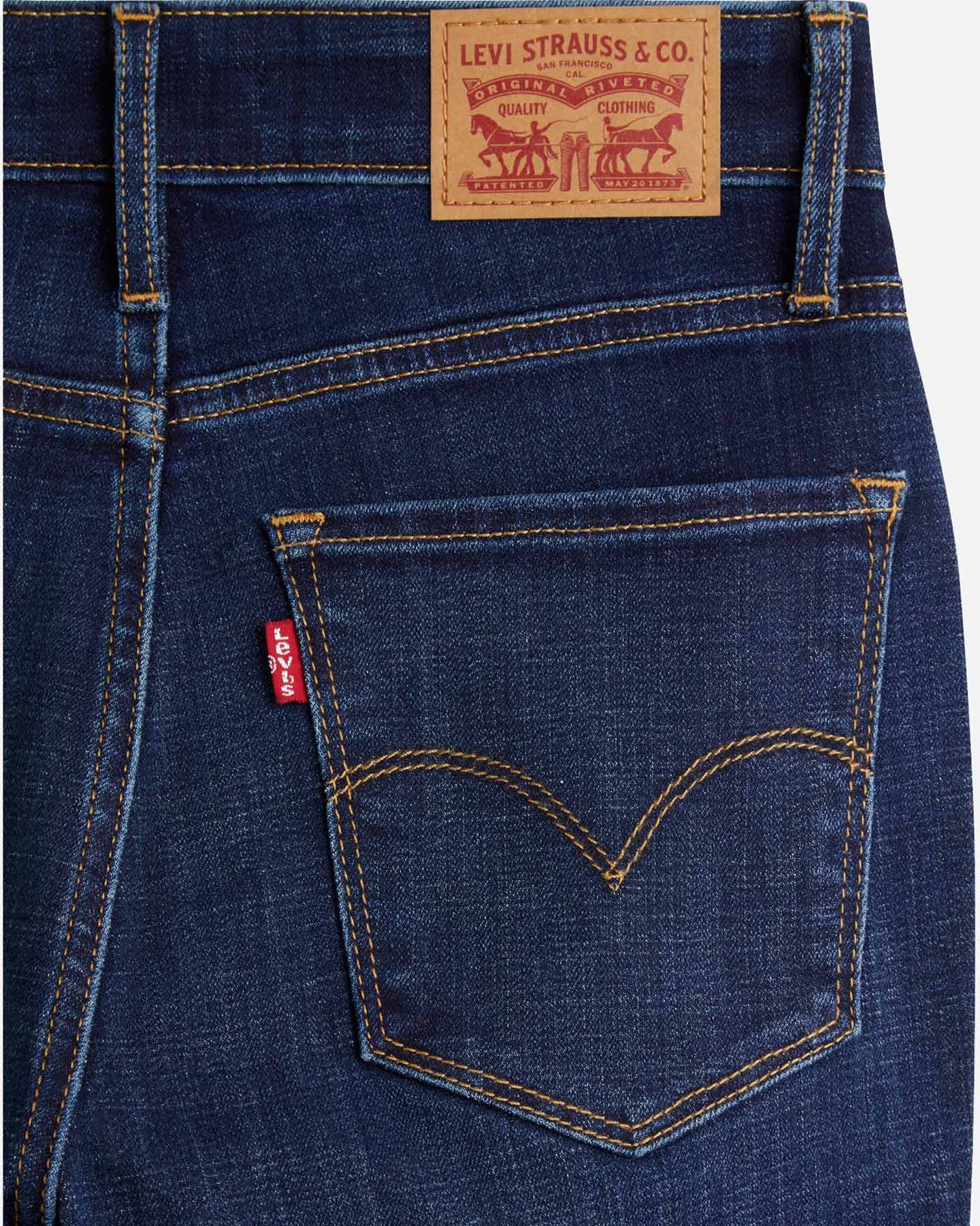 Jeans LEVI'S 721 HIGH RISE SUPER SKINNY L30 DENIM W - Denim - 4 | Cisalfa Sport