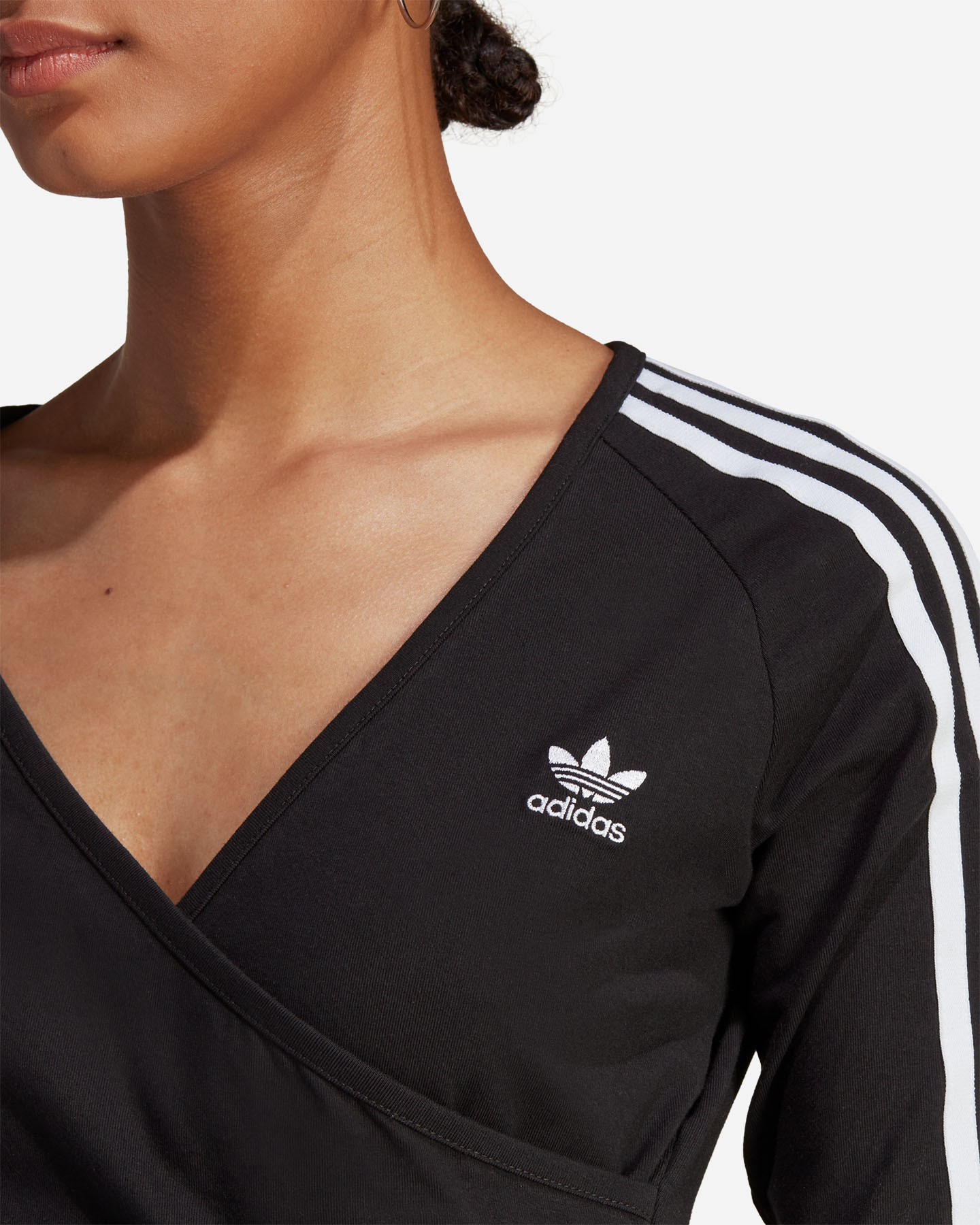 T-shirt ADIDAS ORIGINAL 3STRIPES W - Nero - 3 | Cisalfa Sport