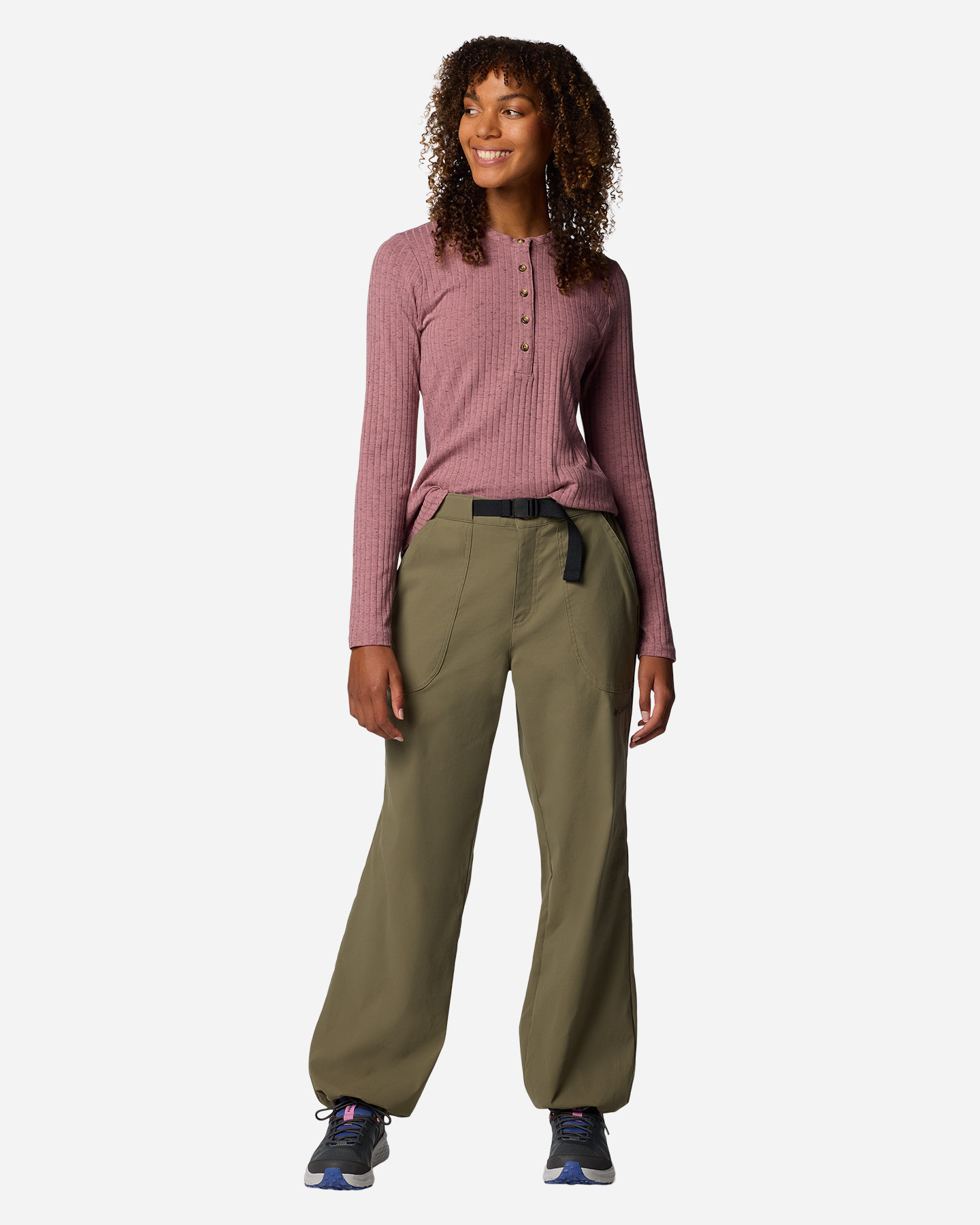 Pantalone outdoor COLUMBIA BREA FALLS W - Verde - 3 | Cisalfa Sport