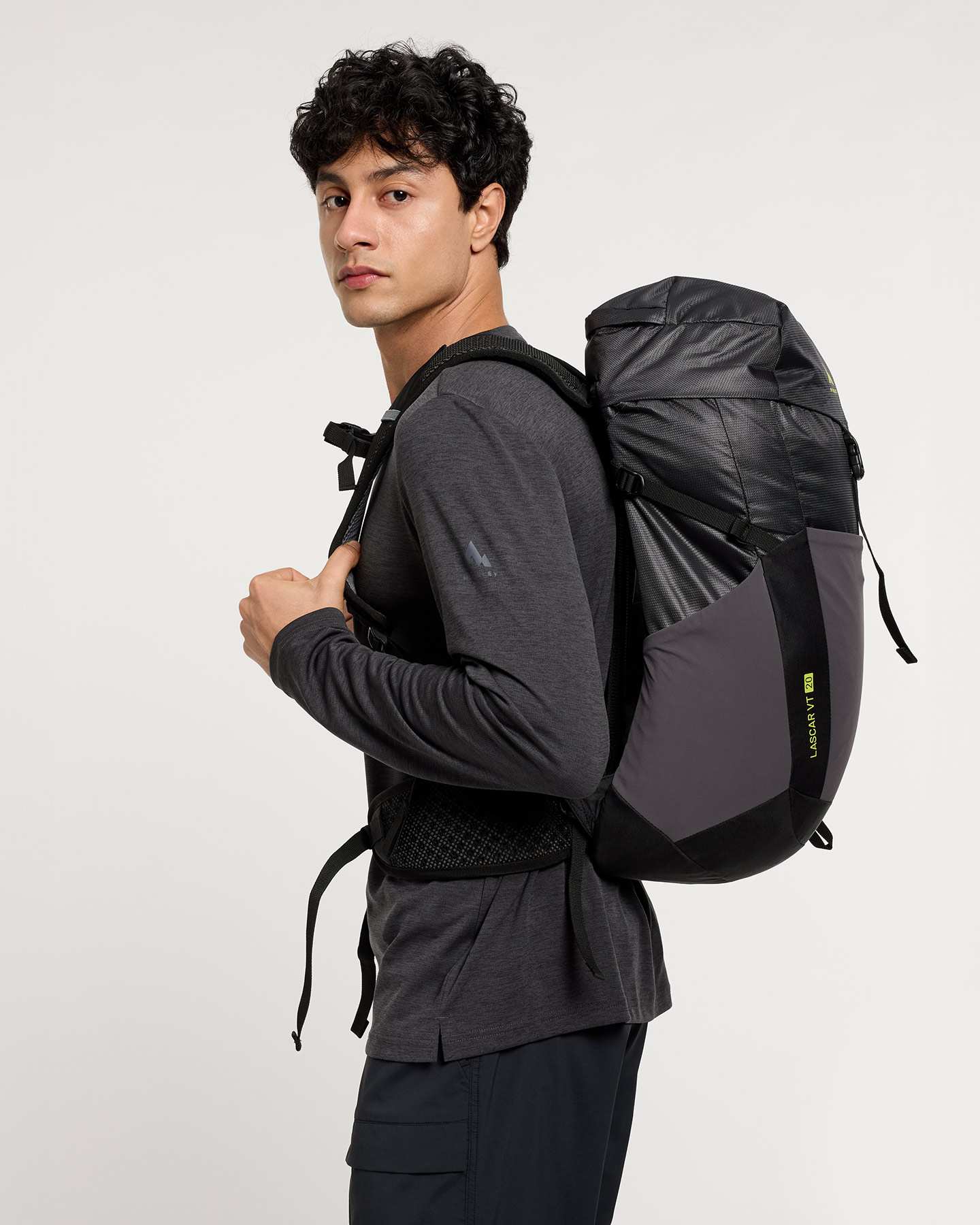 Zaino escursionismo MCKINLEY LASCAR II VT 20  - Antracite - 8 | Cisalfa Sport