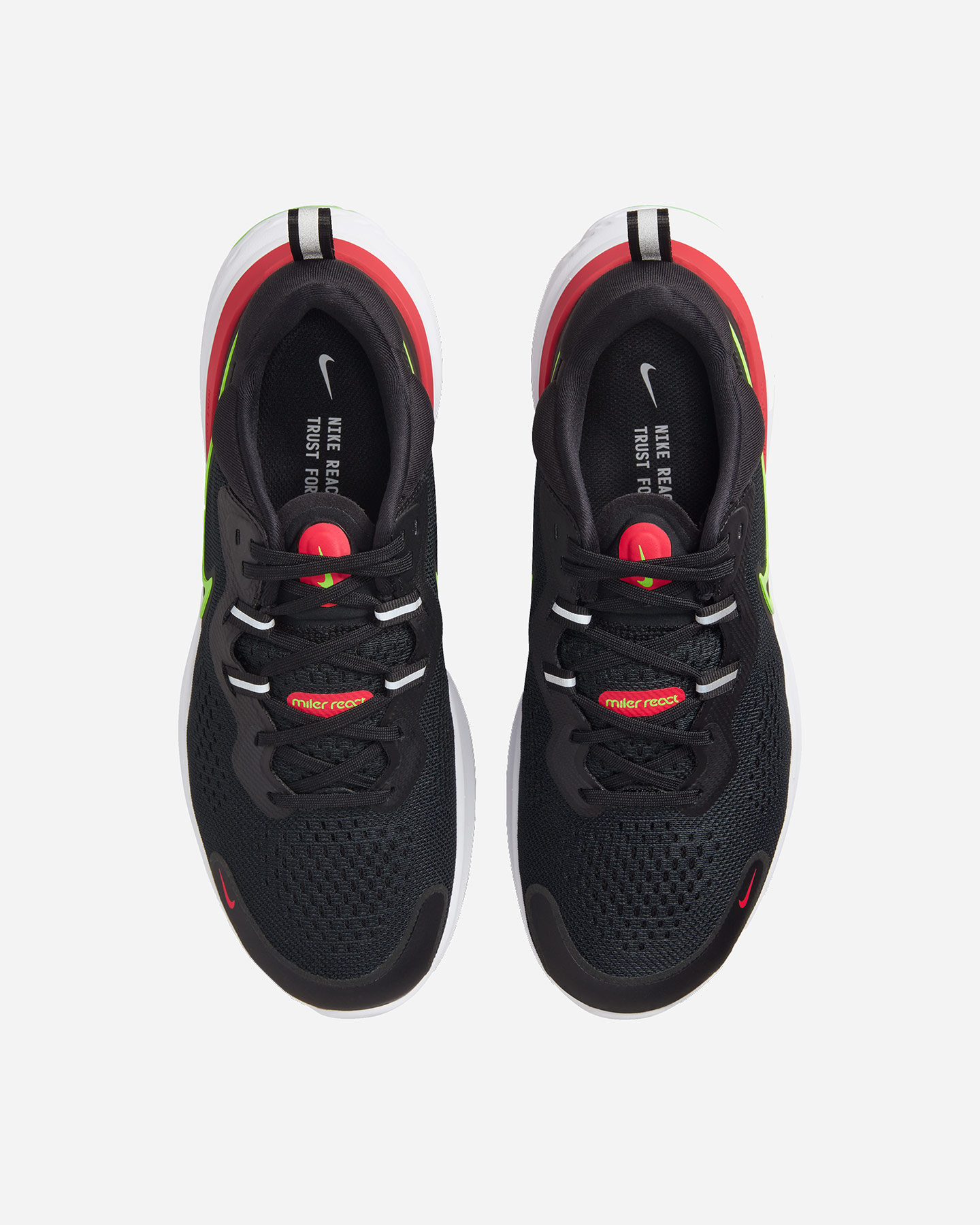 Scarpe running NIKE REACT MILER 2 M - Nero - 3 | Cisalfa Sport