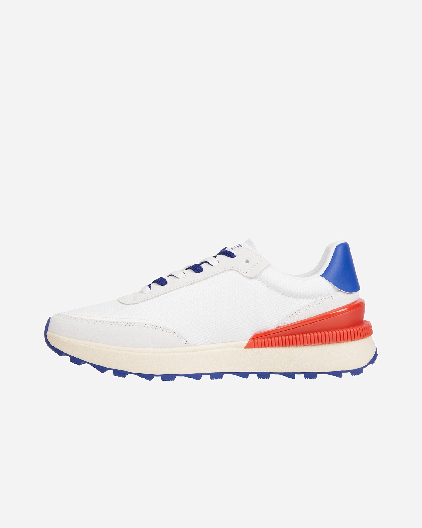 Scarpe sneakers TOMMY HILFIGER TECH RUNNERATERIALIX M - Bianco - 4 | Cisalfa Sport