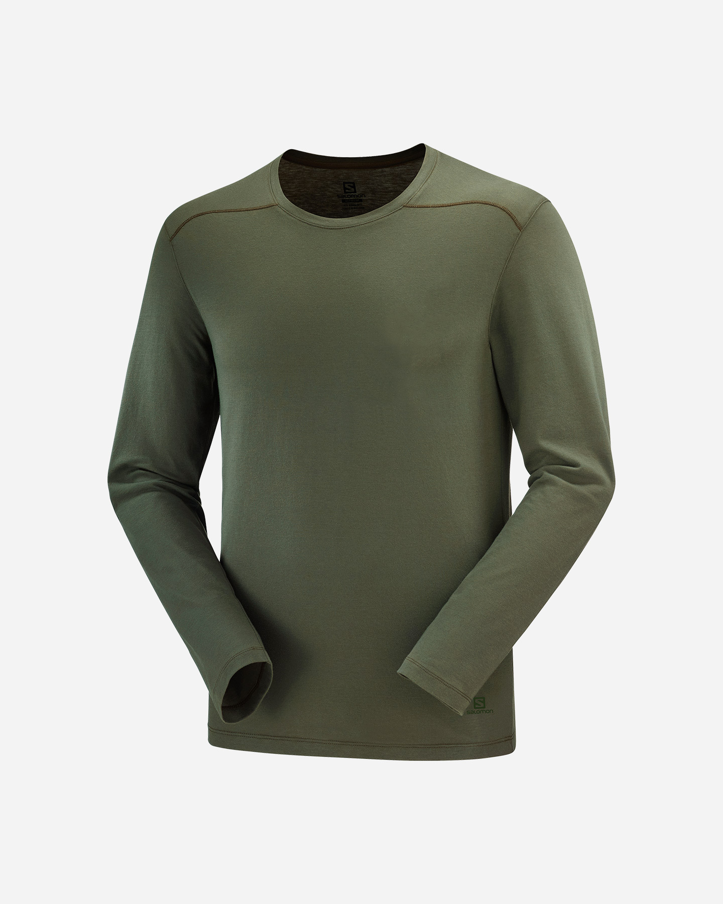 Felpa SALOMON ESSENTIAL M - Verde - 0 | Cisalfa Sport