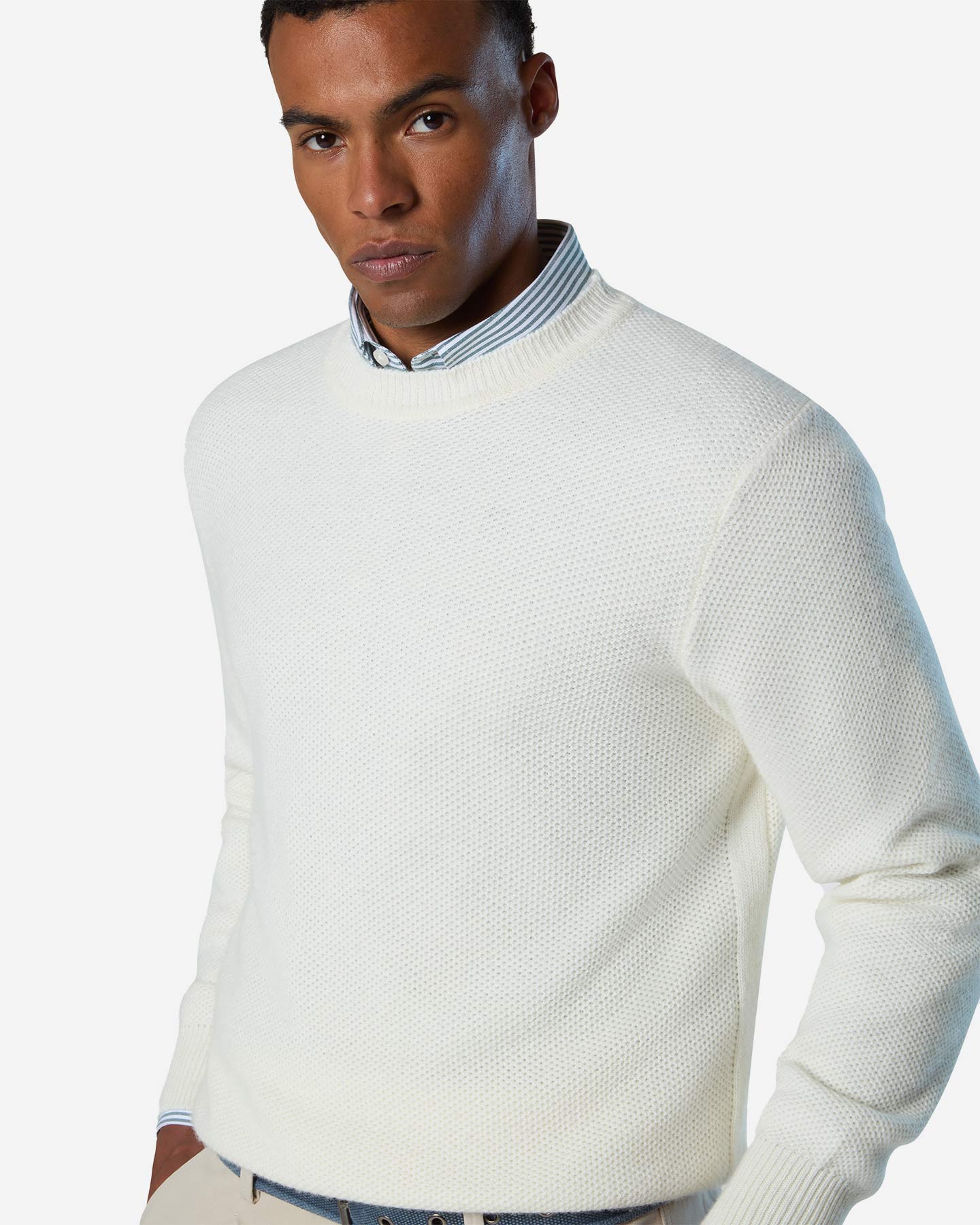 Maglione NORTH SAILS ECO CASHMERE M - Beige - 4 | Cisalfa Sport