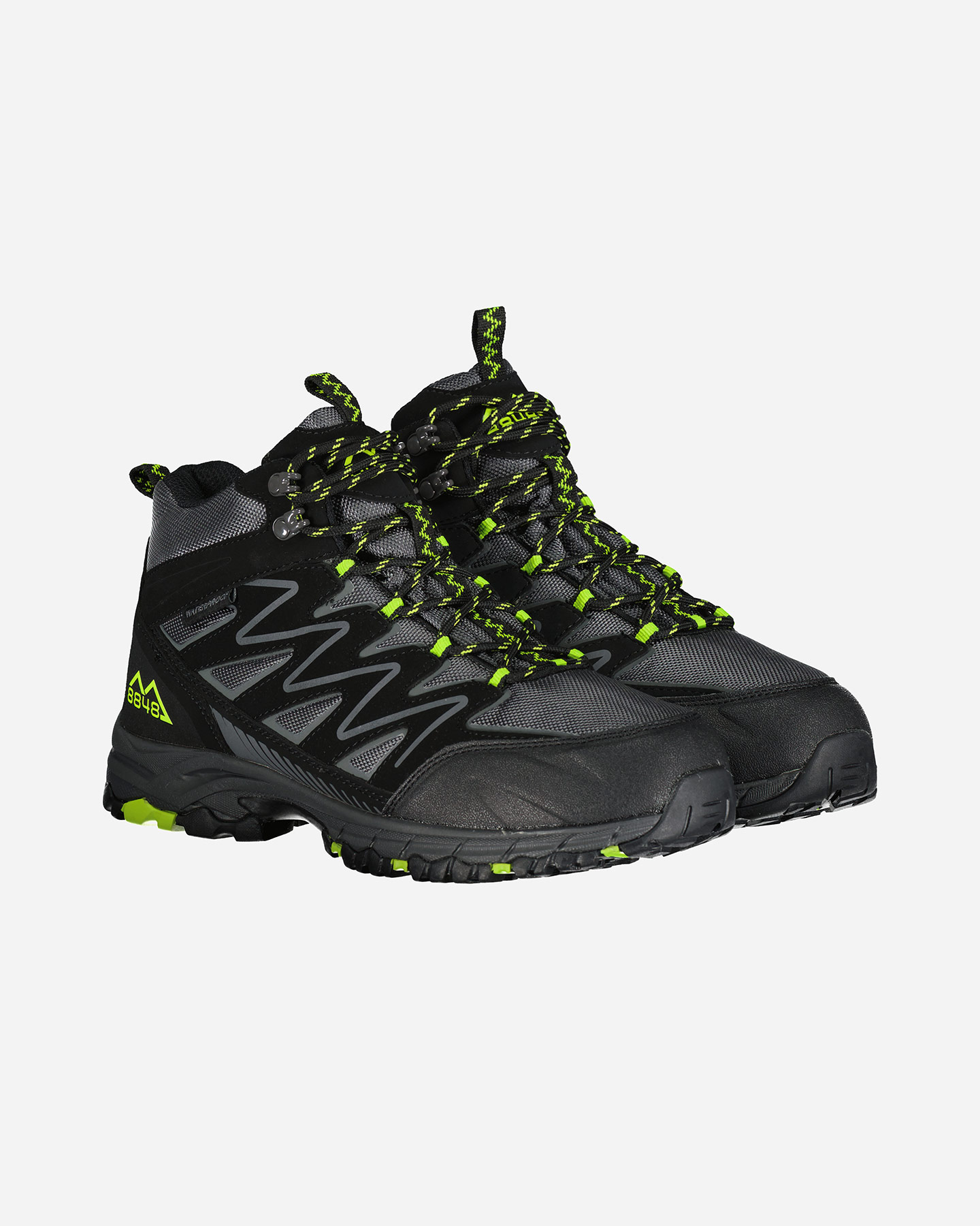 Scarpe escursionismo 8848 SANTIAGO MID WP - Nero - 1 | Cisalfa Sport