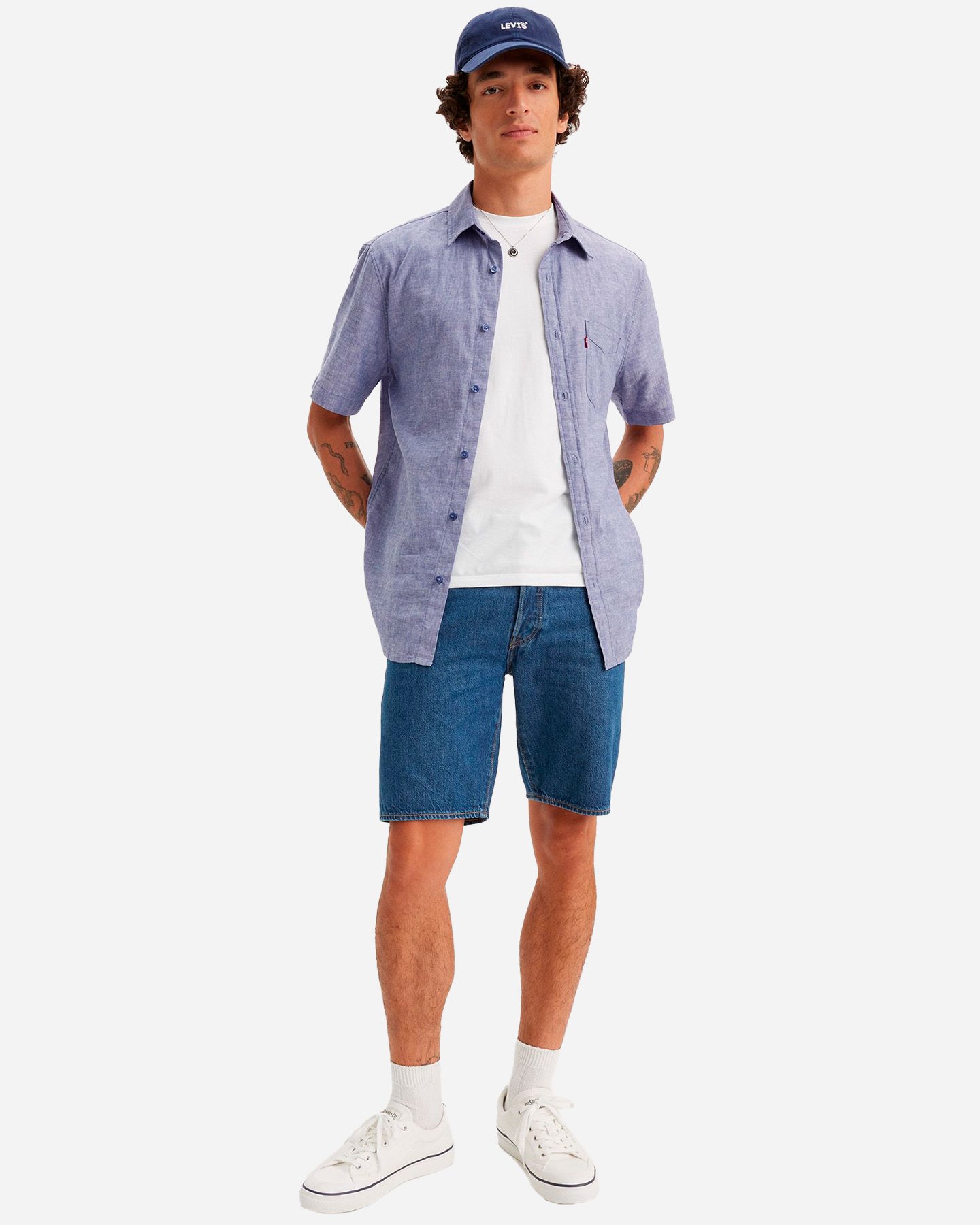 Bermuda LEVI'S 501 REGULAR M - Denim - 3 | Cisalfa Sport