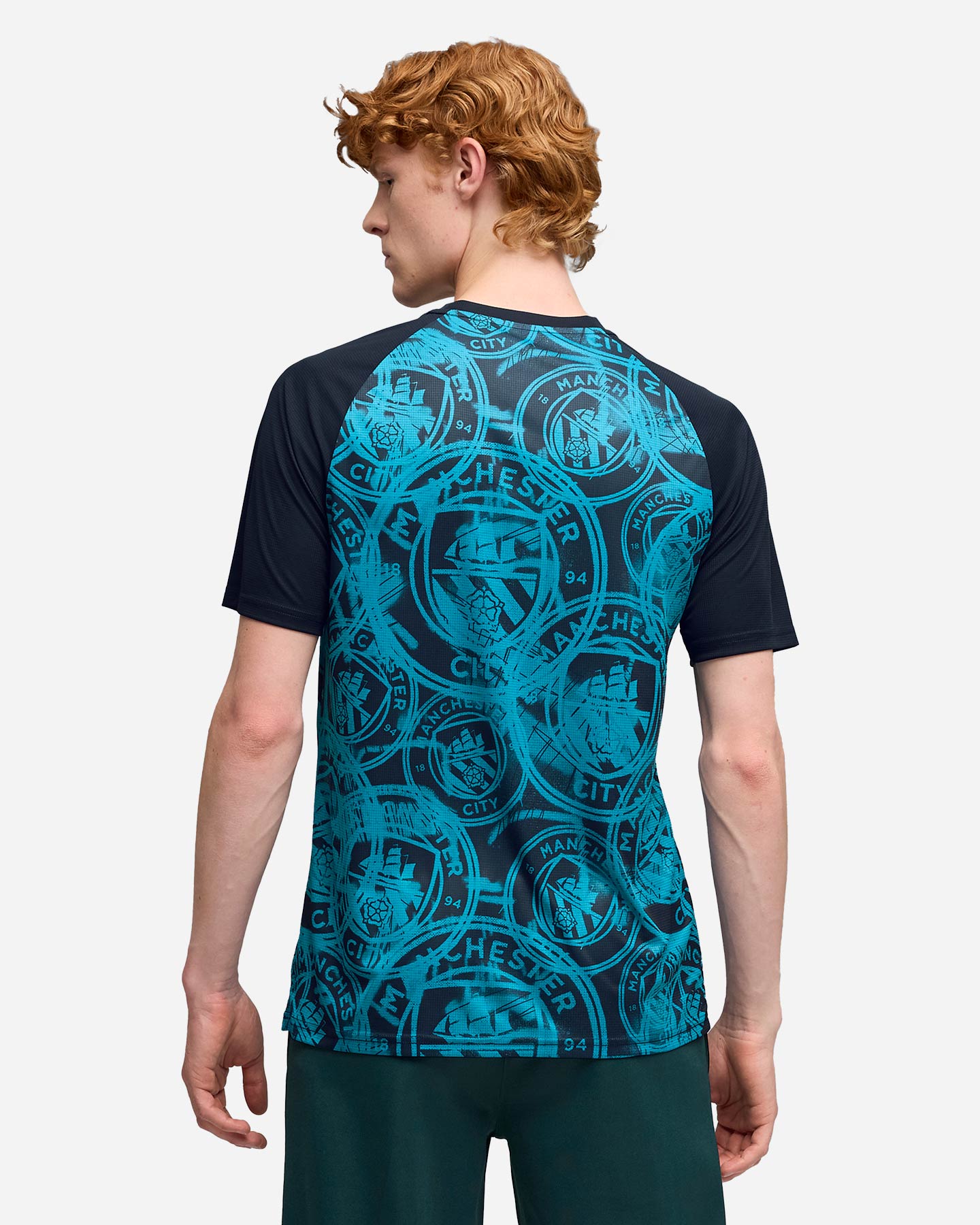 Abbigliamento calcio ufficiale PUMA PREMATCH MANCHESTER CITY 26 M - Color mix - 4 | Cisalfa Sport