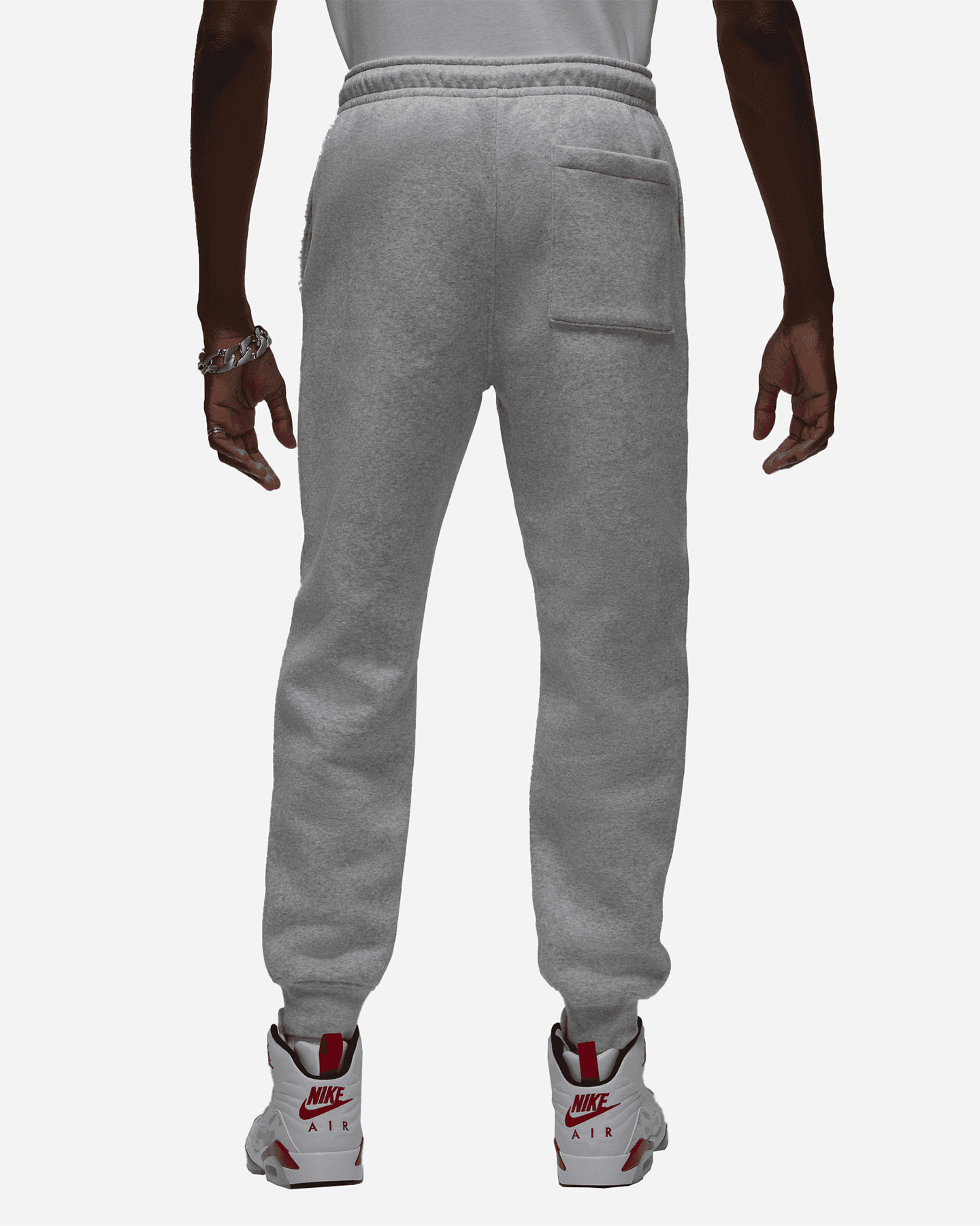 Pantalone NIKE FLC BROOKLYN JORDAN M - Grigio - 1 | Cisalfa Sport
