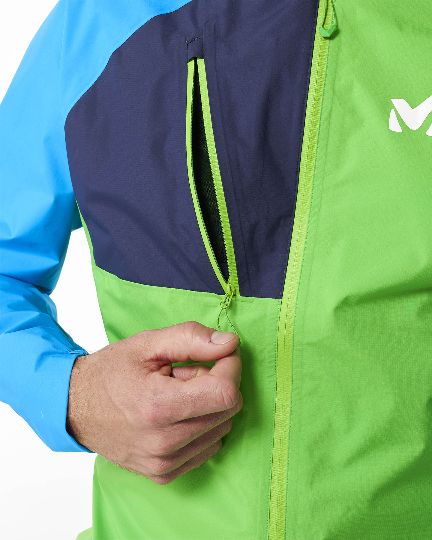 Giacca outdoor MILLET INTENS 2.5 M - Verde - 3 | Cisalfa Sport