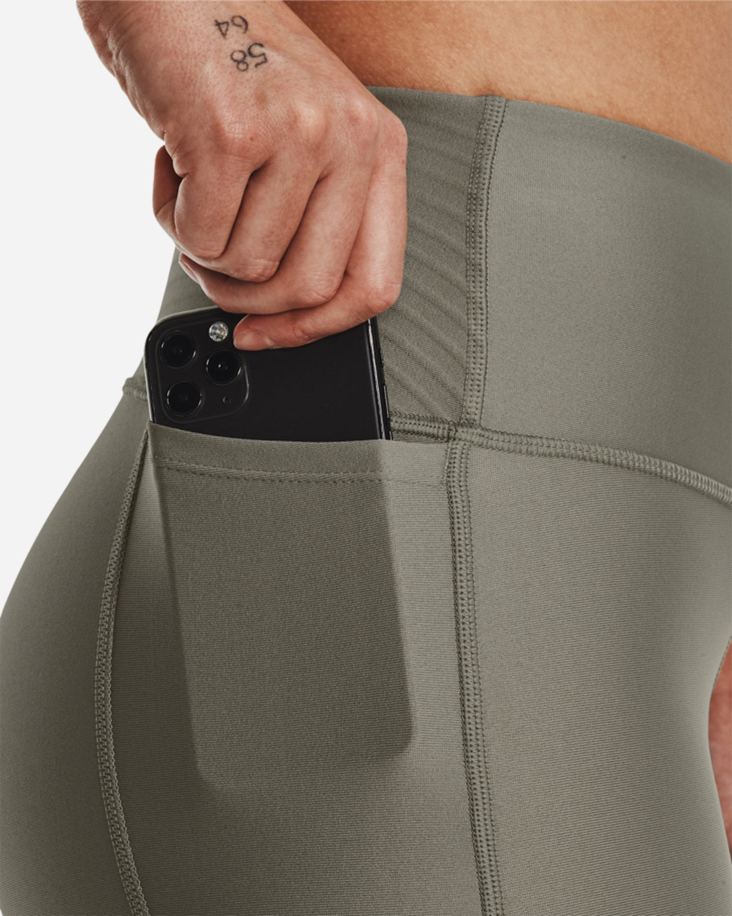 Leggings UNDER ARMOUR BIG LOGO W - Verde - 3 | Cisalfa Sport