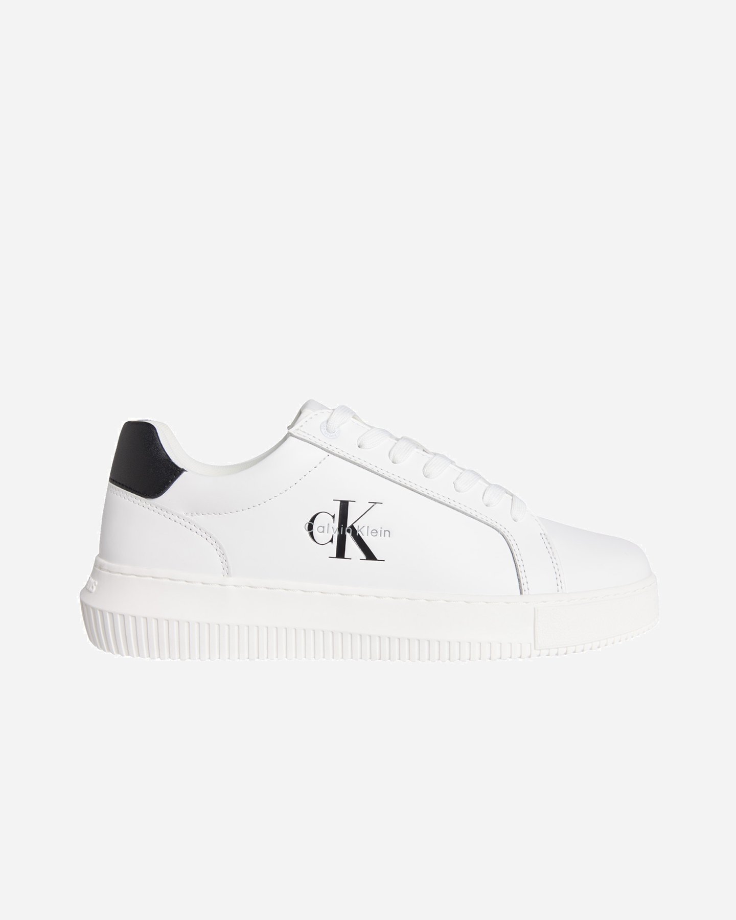 Scarpe sneakers CALVIN KLEIN JEANS CHUNKY CUPSOLE MONO M - Bianco - 0 | Cisalfa Sport