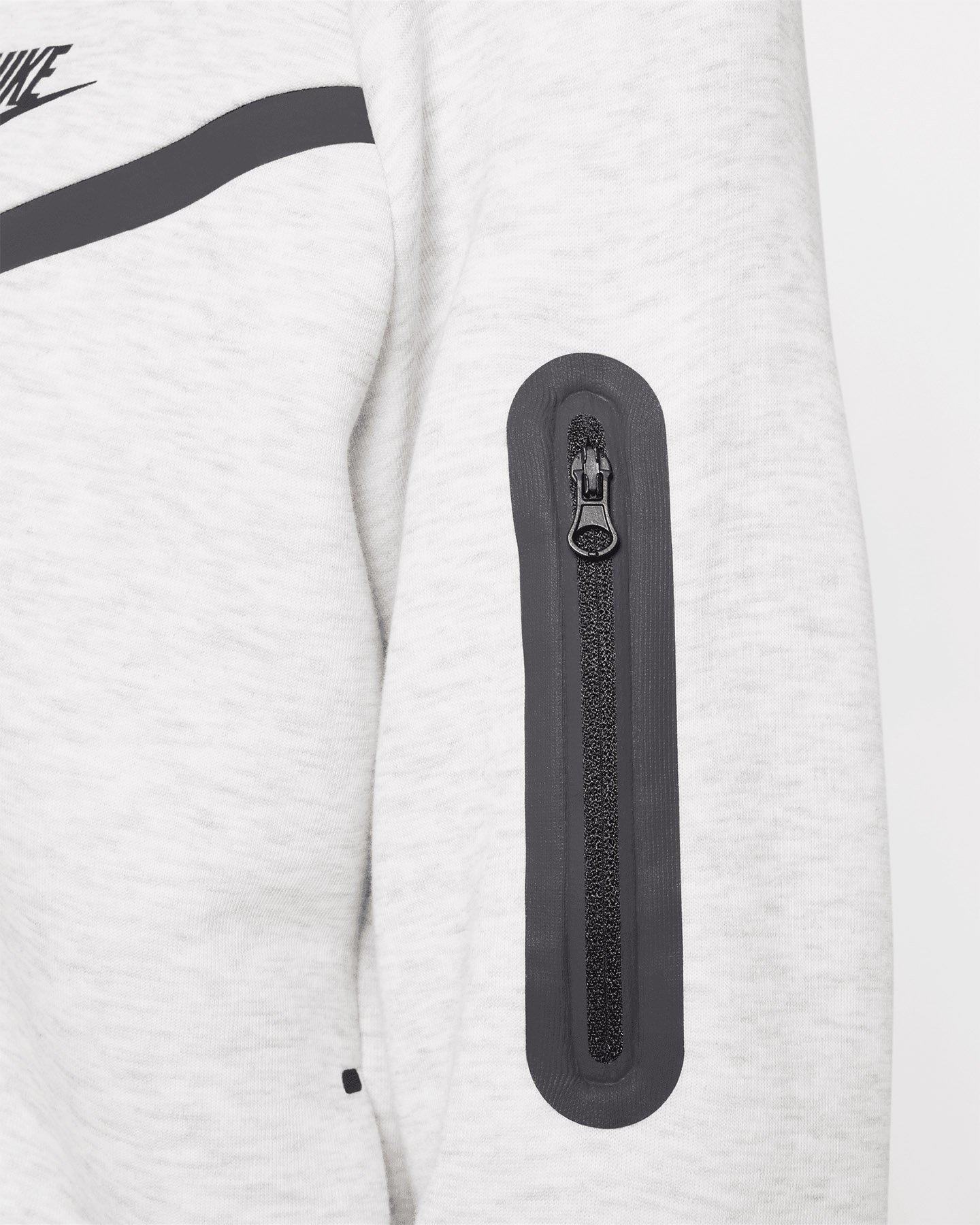 Felpa NIKE TECH FLEECE JR - Grigio - 5 | Cisalfa Sport