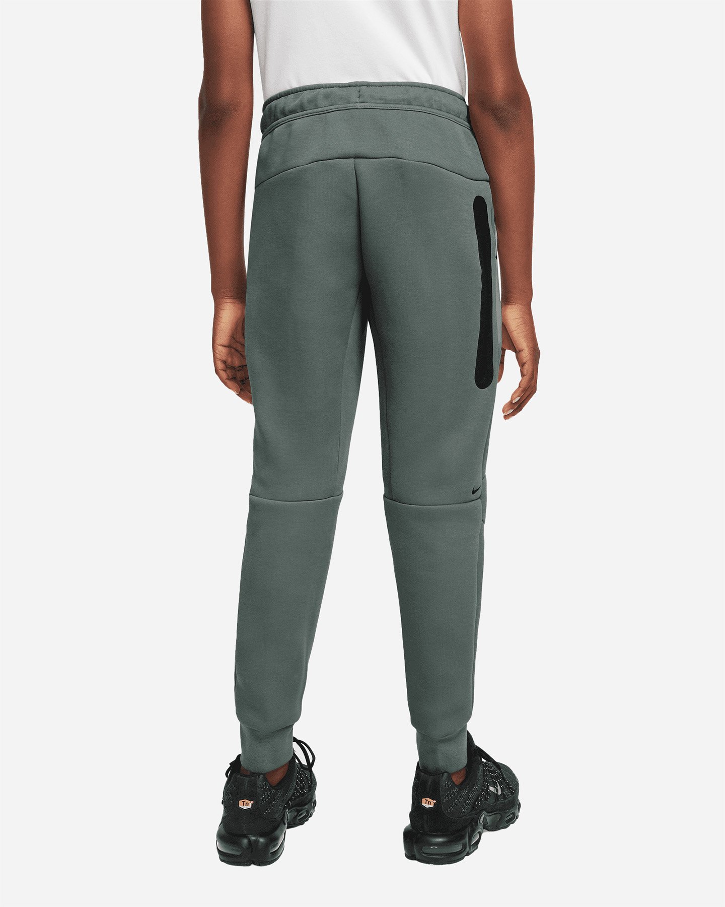 Pantalone NIKE TECH FLEECE 2 CLAY JR - Verde - 1 | Cisalfa Sport