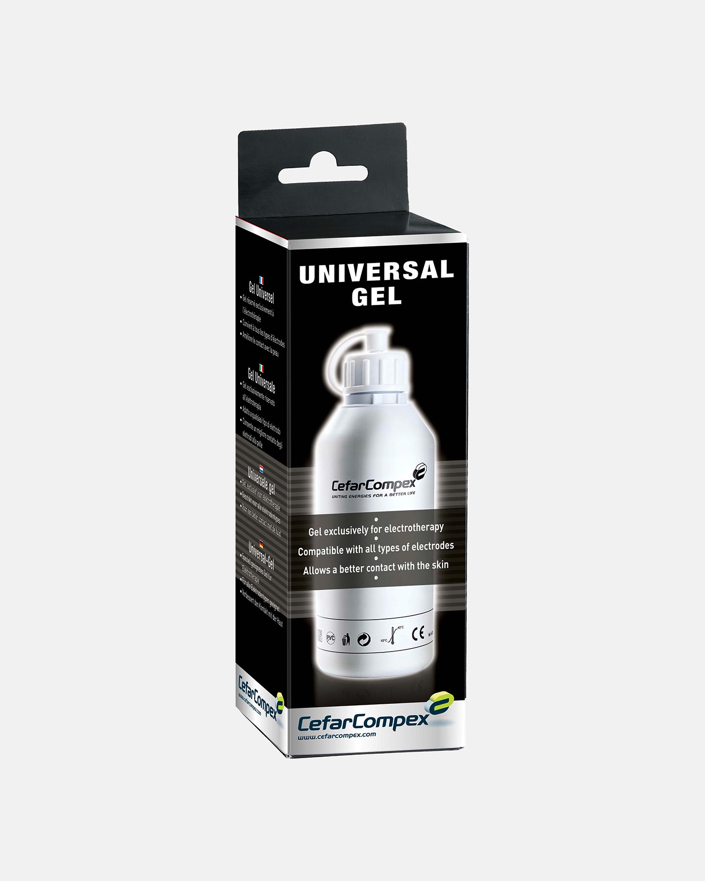 Accessorio elettrostimolatore COMPEX GEL 250 ML - Bianco - 0 | Cisalfa Sport