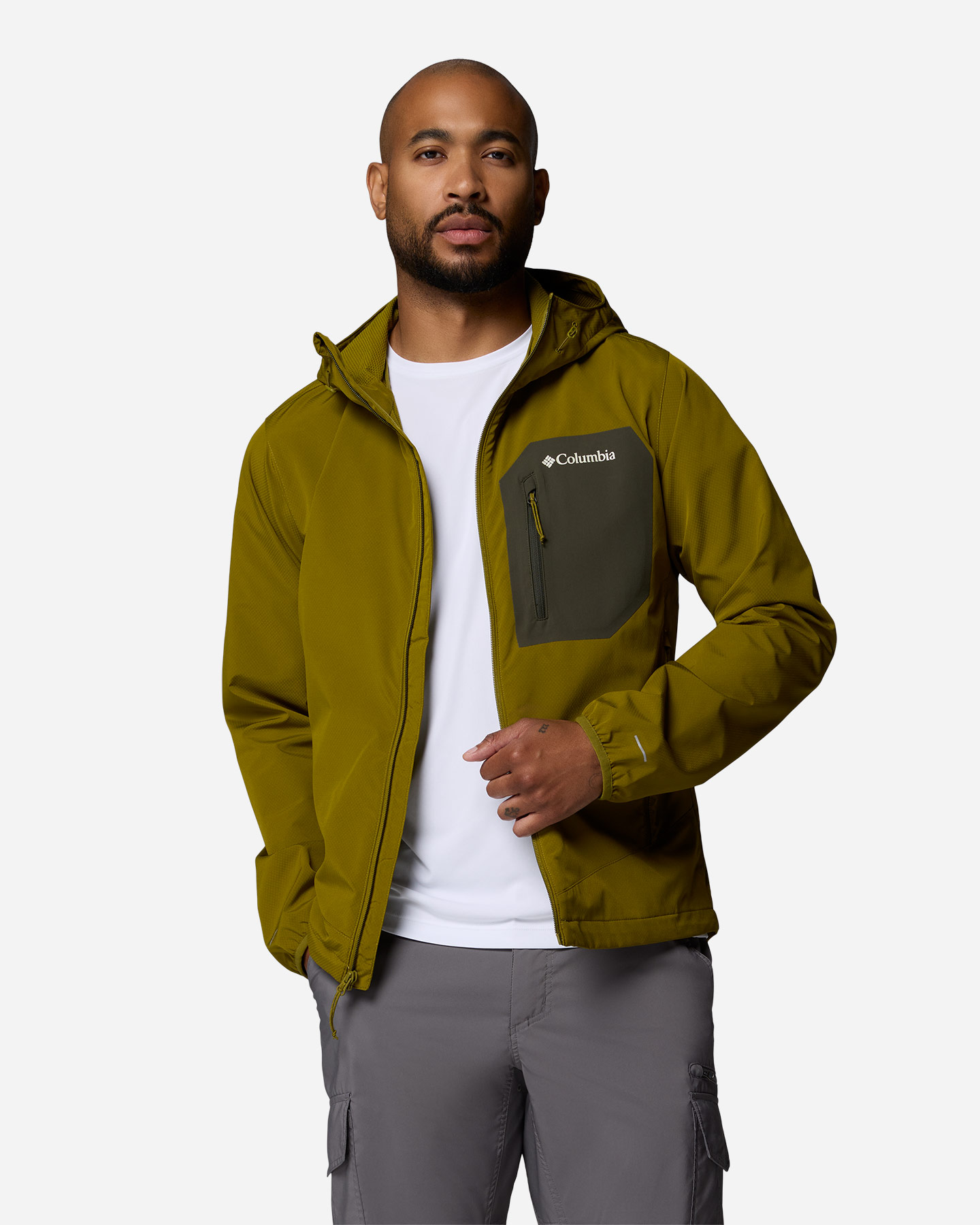 Giacca outdoor COLUMBIA TALL HEIGHTS III M - Verde - 1 | Cisalfa Sport