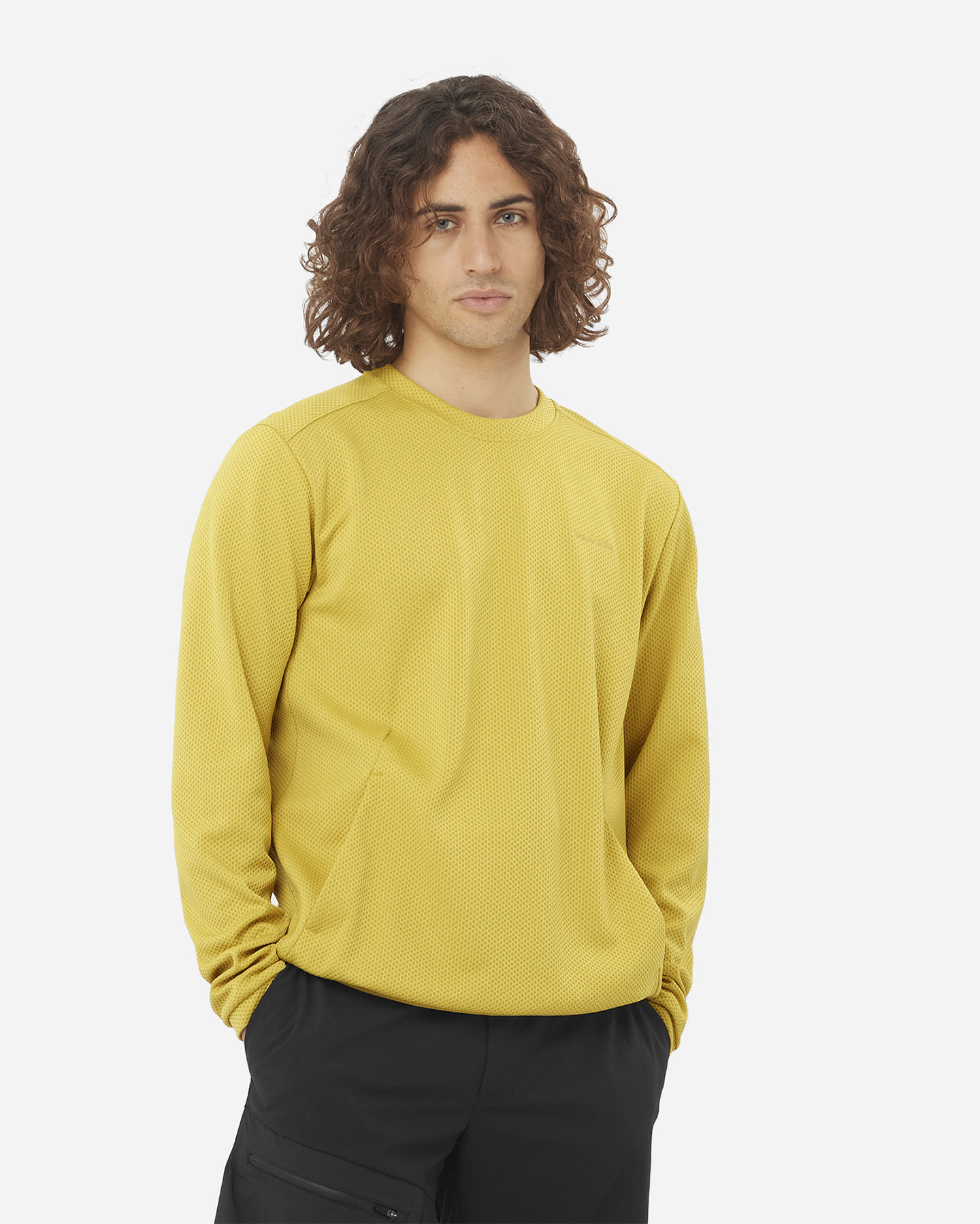 Felpa SALOMON MOTOMESH M - Verde - 2 | Cisalfa Sport