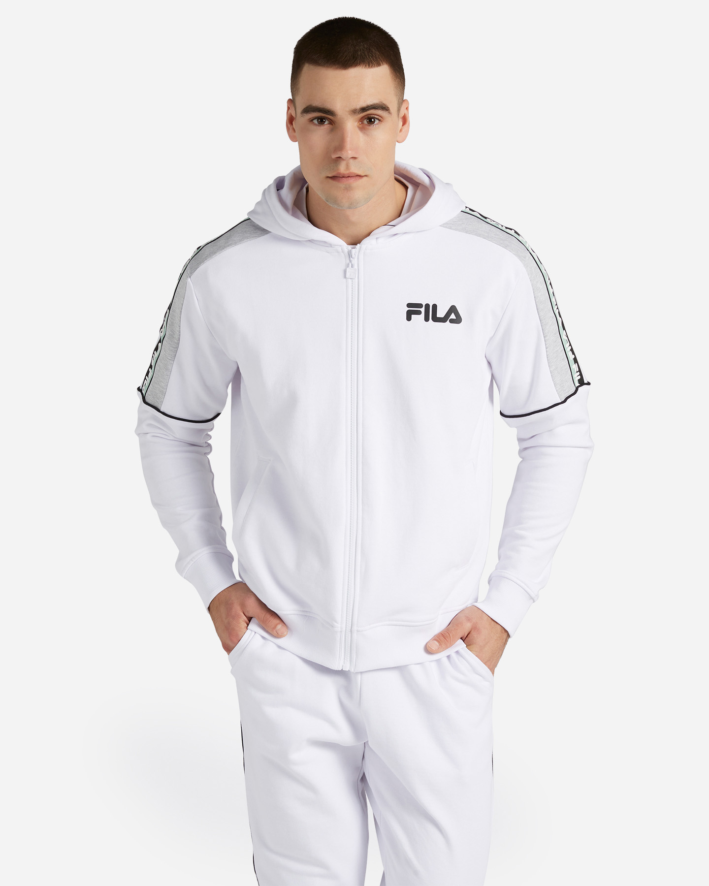 Felpa FILA STREETWEAR LOGO TAPE M - 0 | Cisalfa Sport