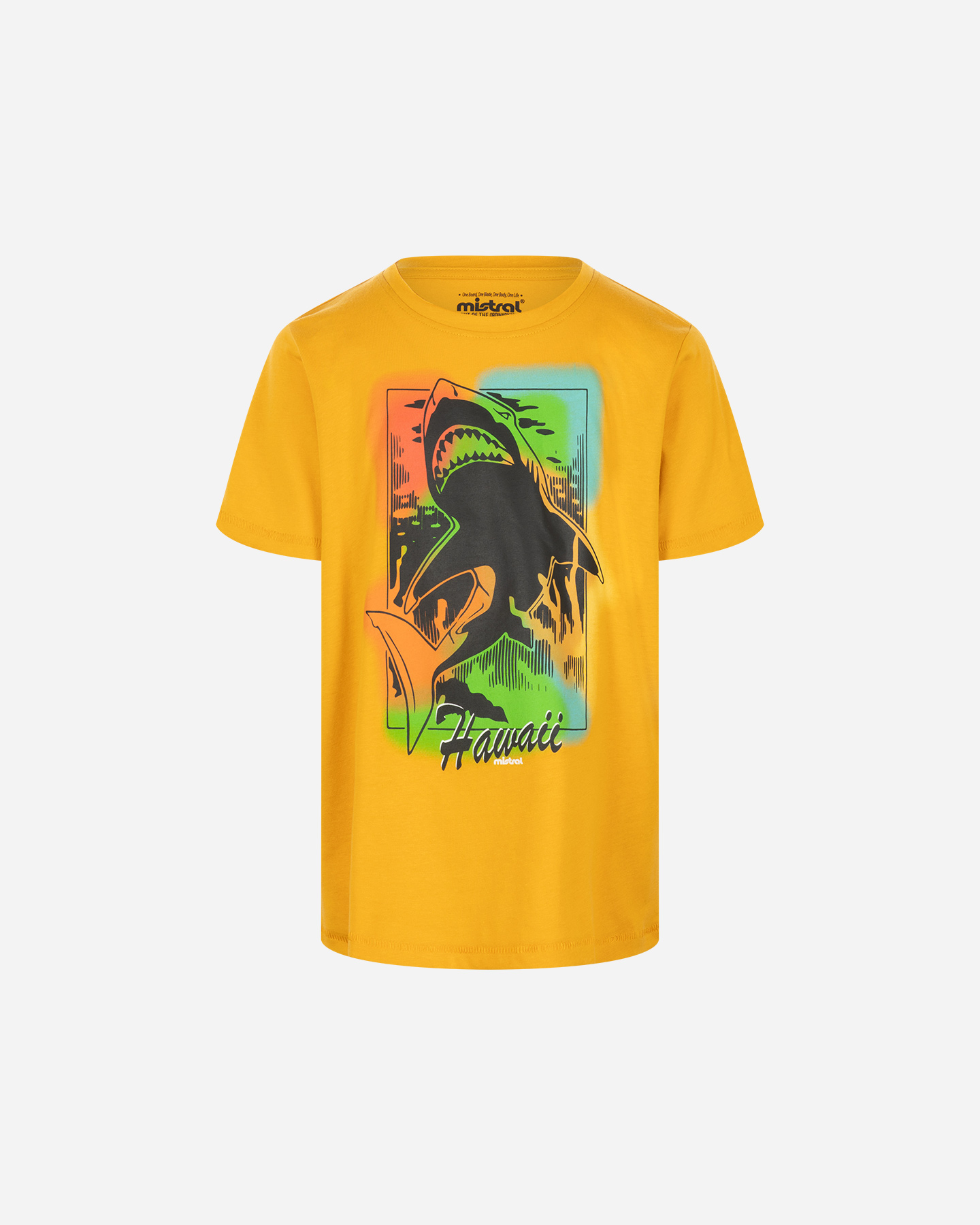 T-shirt MISTRAL NEON SHARK JR - Giallo - 0 | Cisalfa Sport