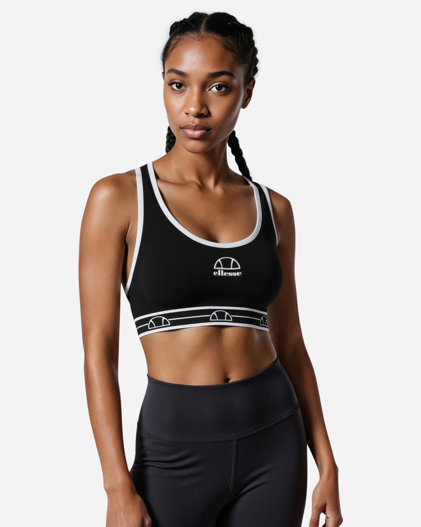 T-shirt tennis ELLESSE TENNIS MATCH W - Nero - 3 | Cisalfa Sport