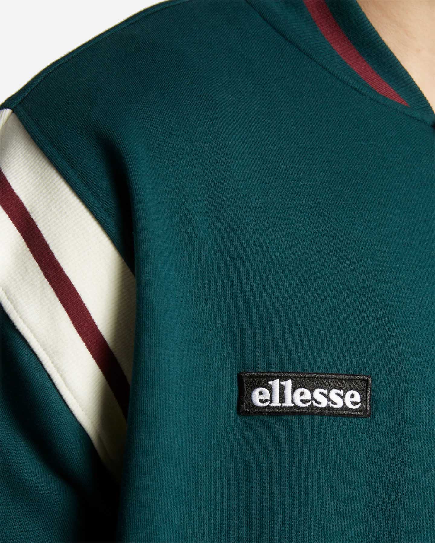 Felpa ELLESSE SARTORIA M - Verde - 4 | Cisalfa Sport