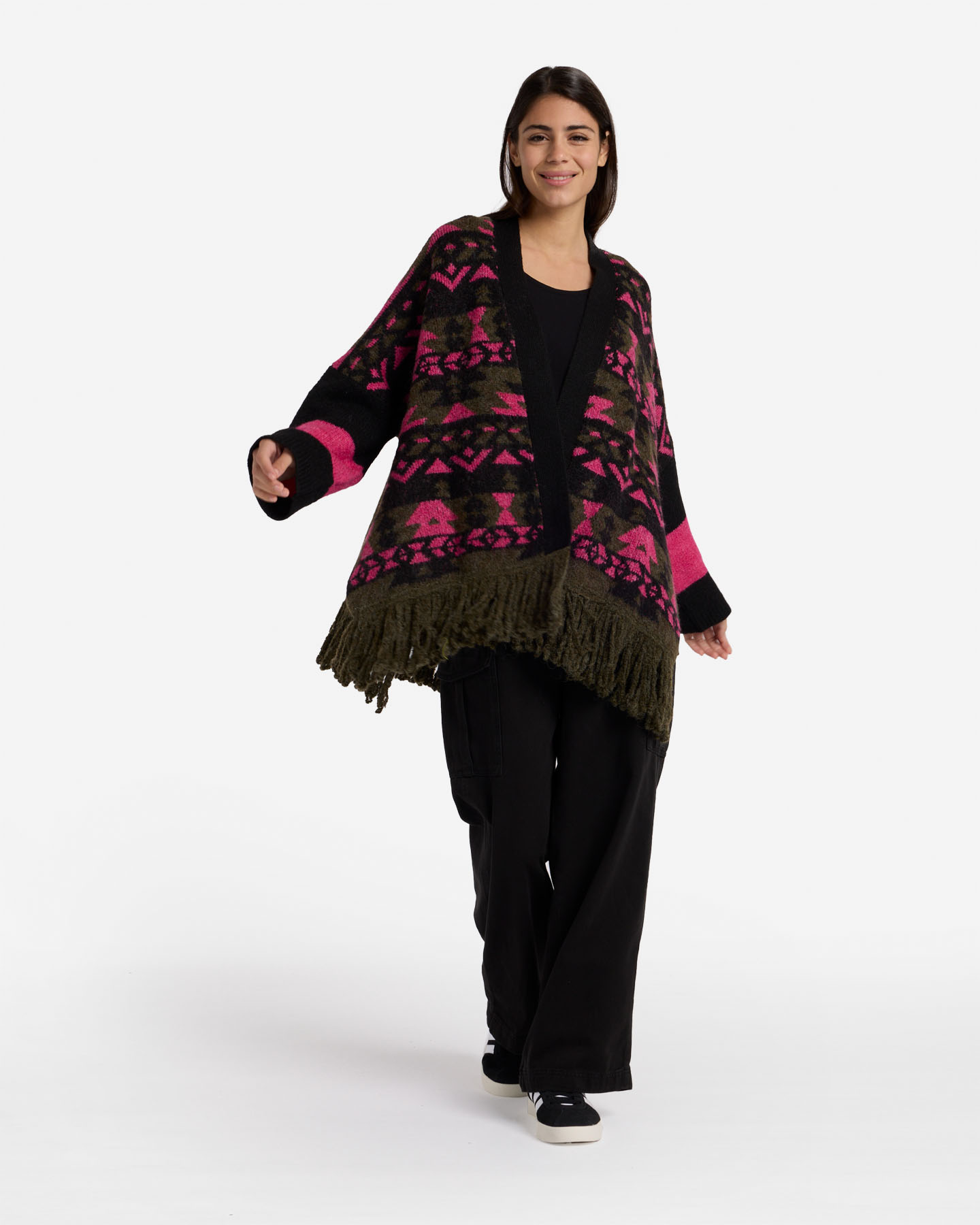 Cardigan MISTRAL ETNIC COLLECTION W - Verde - 1 | Cisalfa Sport