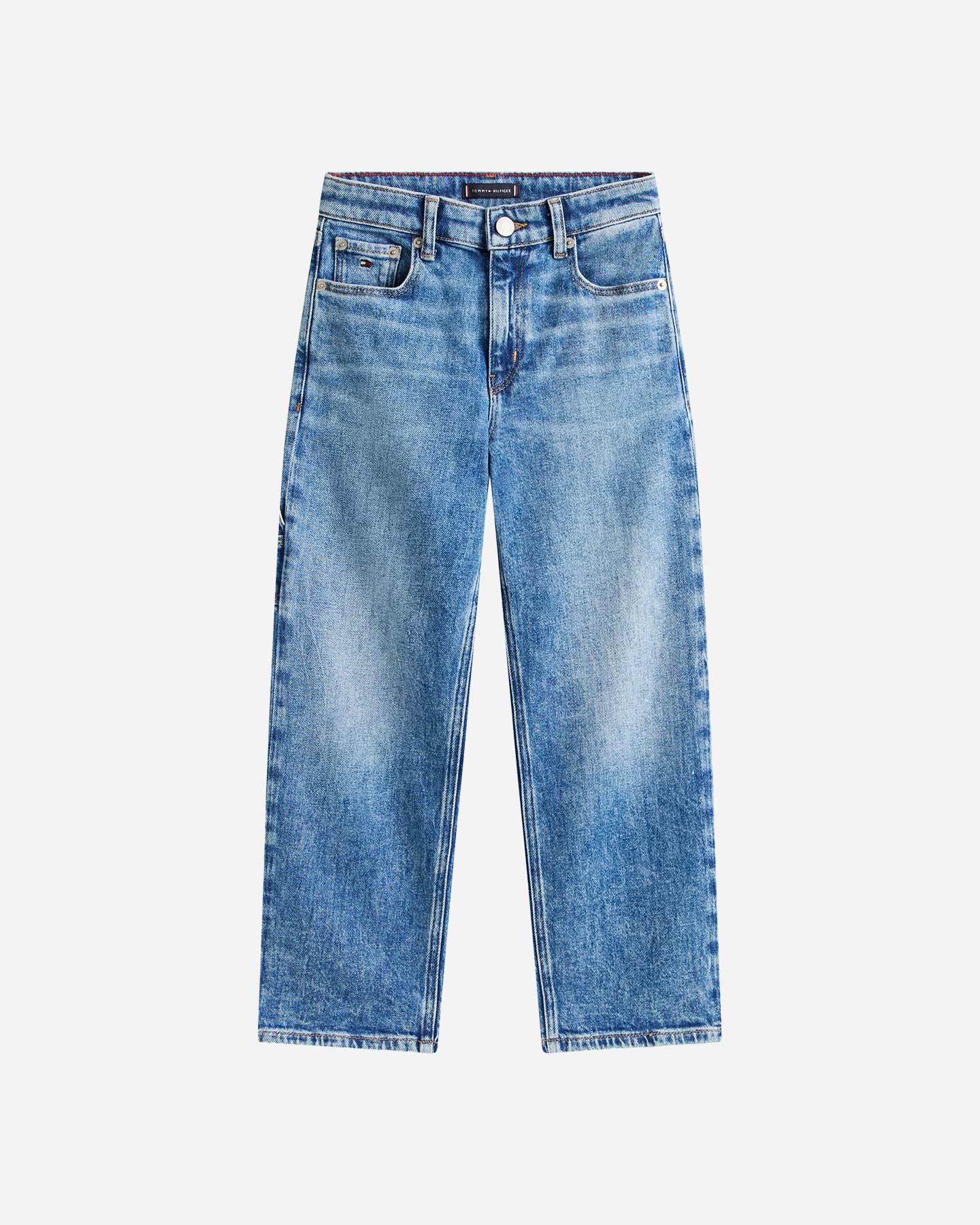 Jeans TOMMY HILFIGER BAGGY WORKER JR - Denim - 0 | Cisalfa Sport