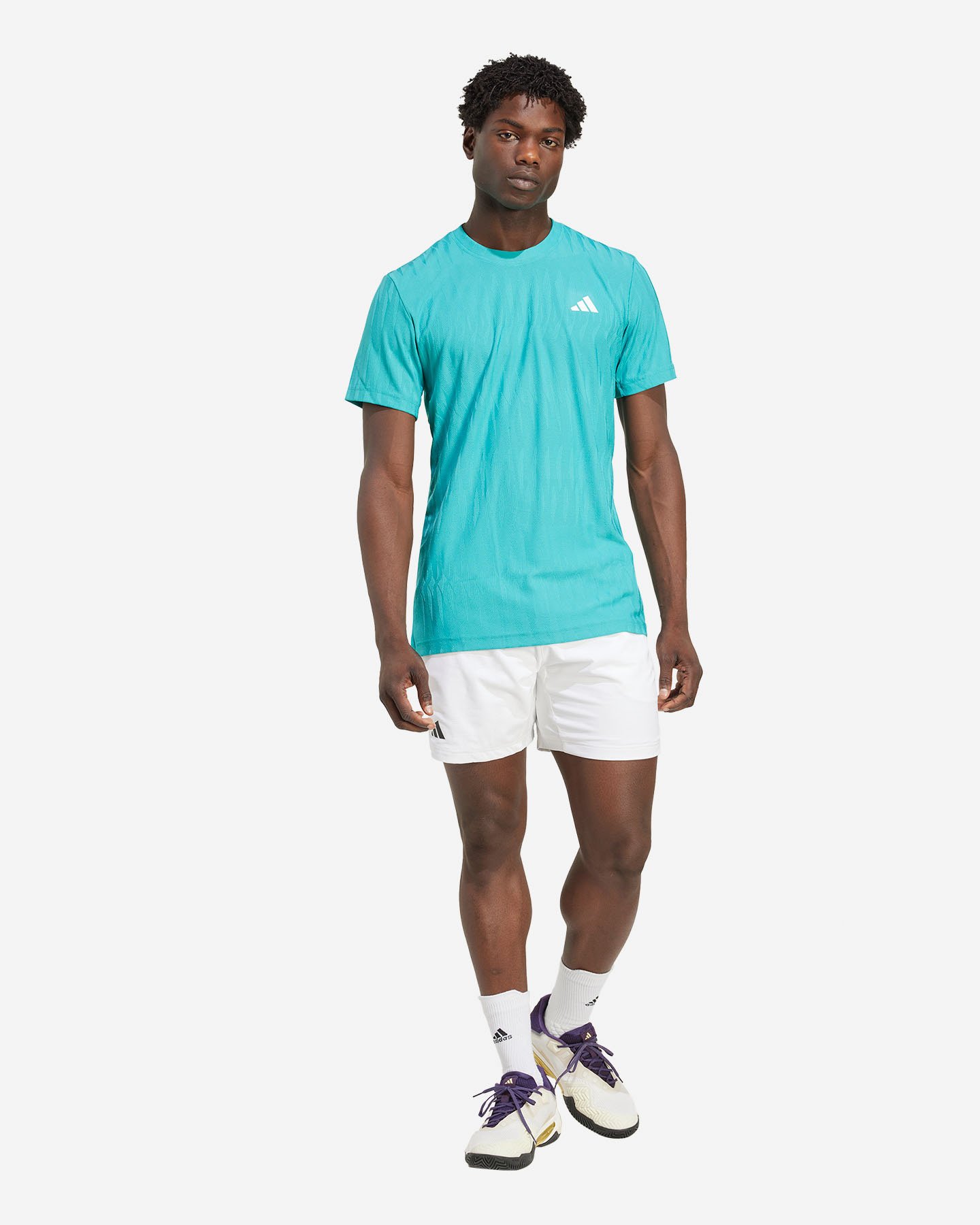 T-shirt tennis ADIDAS FREELIFT M - Blu - 3 | Cisalfa Sport