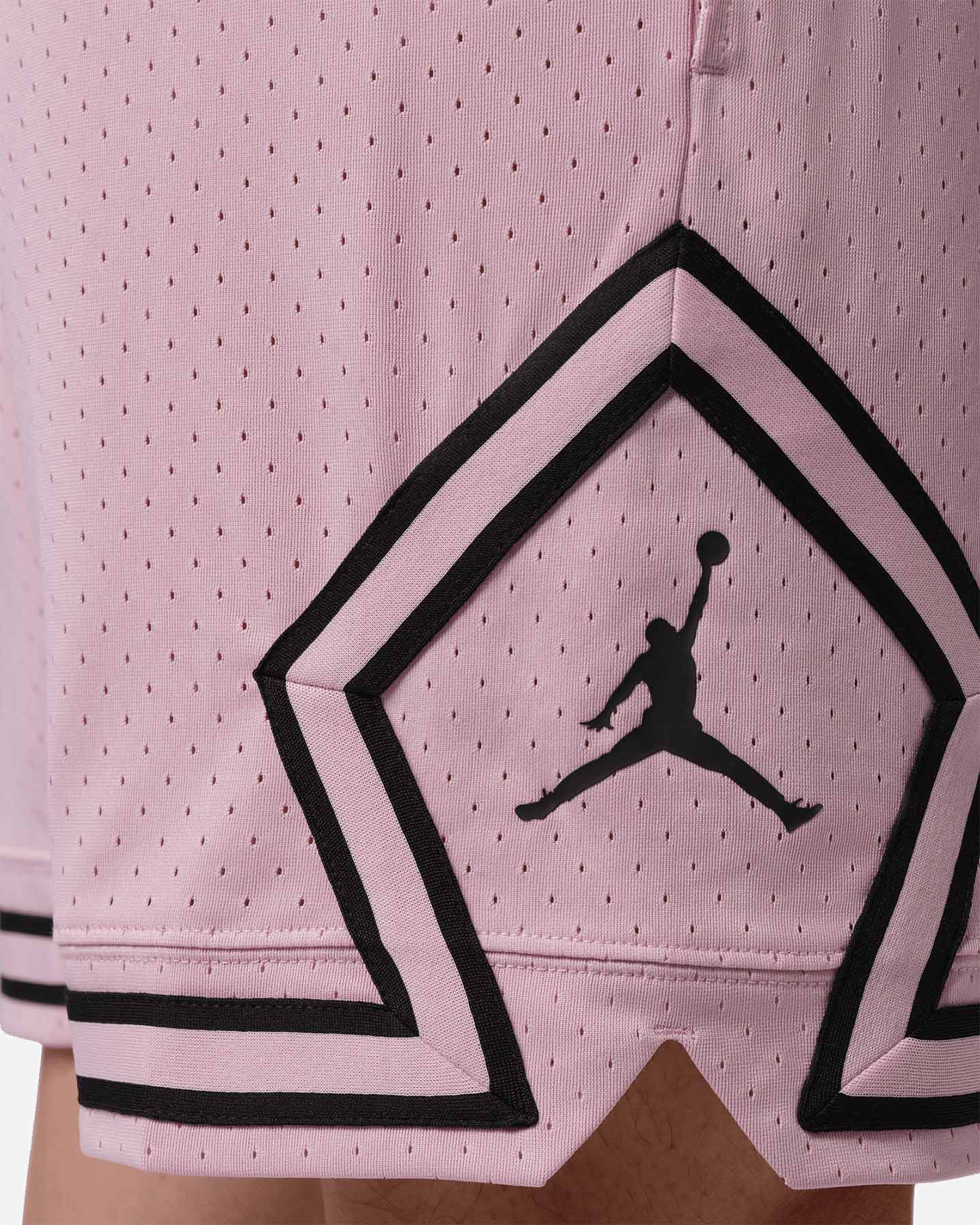 Pantaloncini basket NIKE JORDAN DRI FIT DIAMOND GYM M - Rosa - 5 | Cisalfa Sport