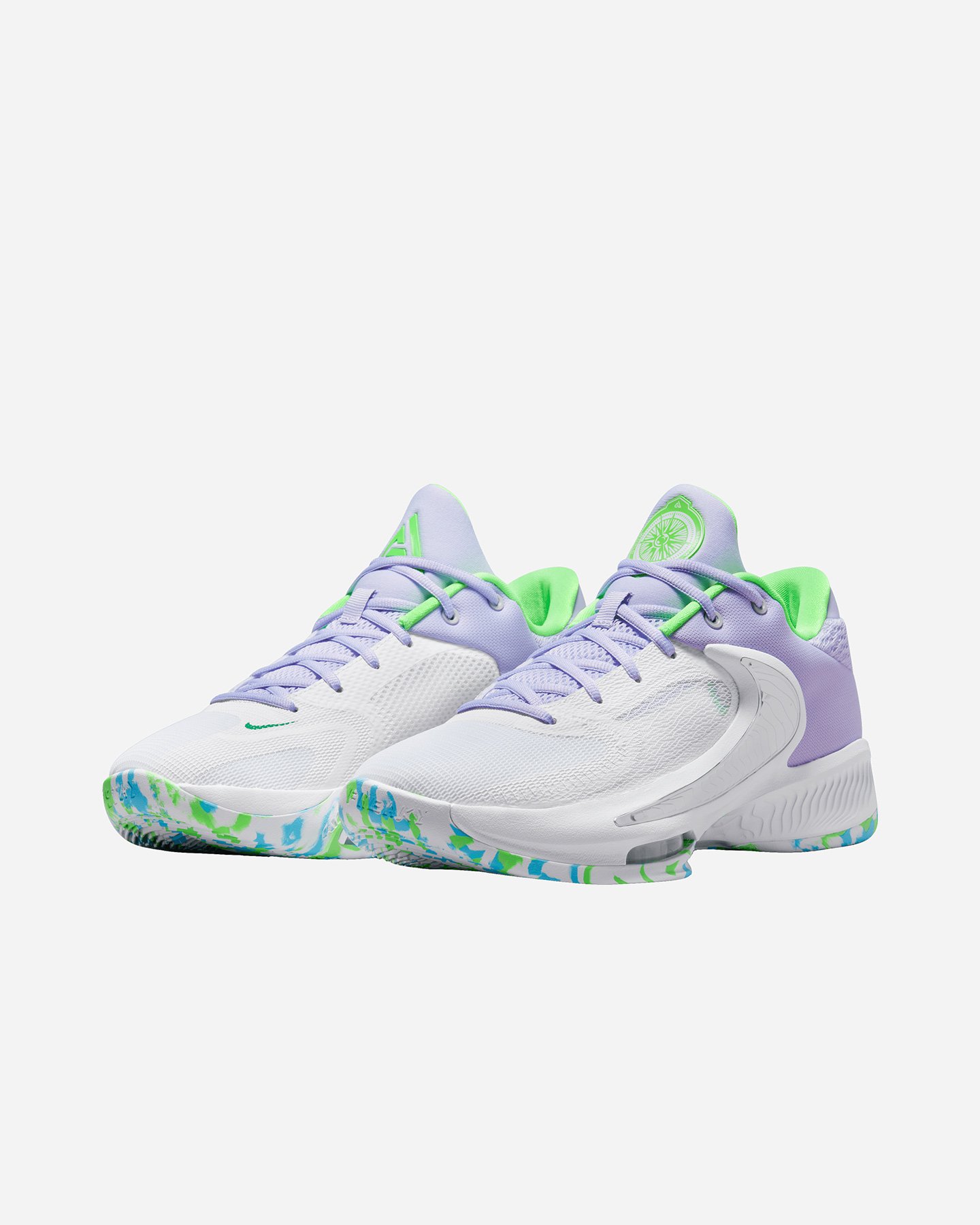 Scarpe basket NIKE ZOOM FREAK 4  - Bianco - 1 | Cisalfa Sport