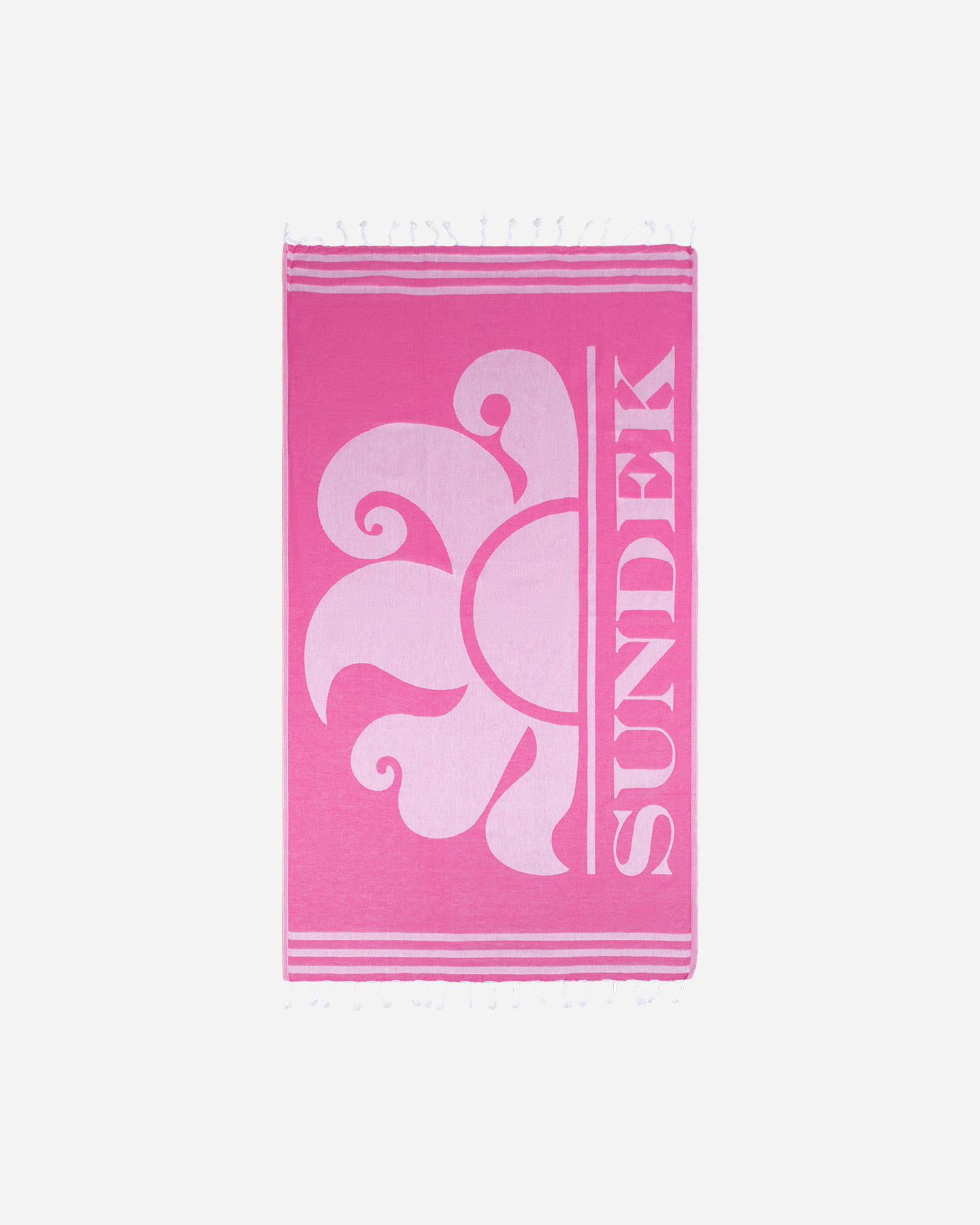 Telo mare SUNDEK LOGO  - Fucsia - 0 | Cisalfa Sport